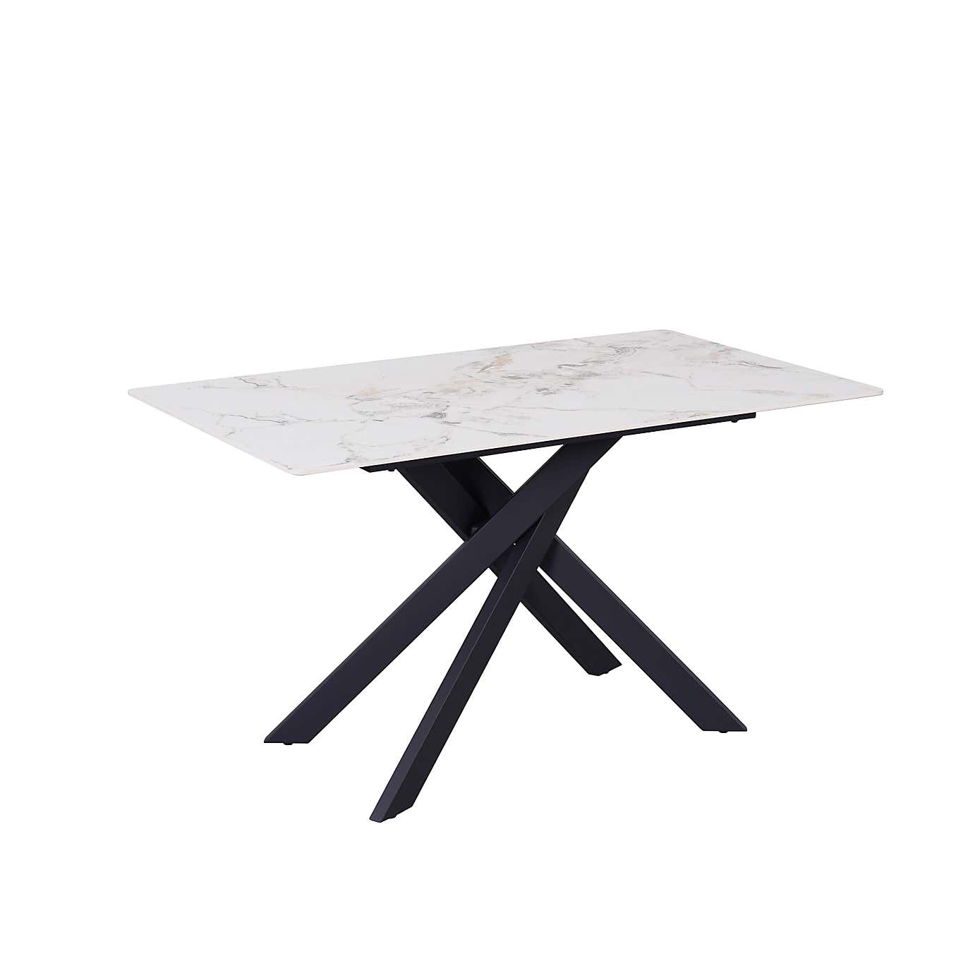 Indus Valley Aura Corner Dining Table and Bench Set