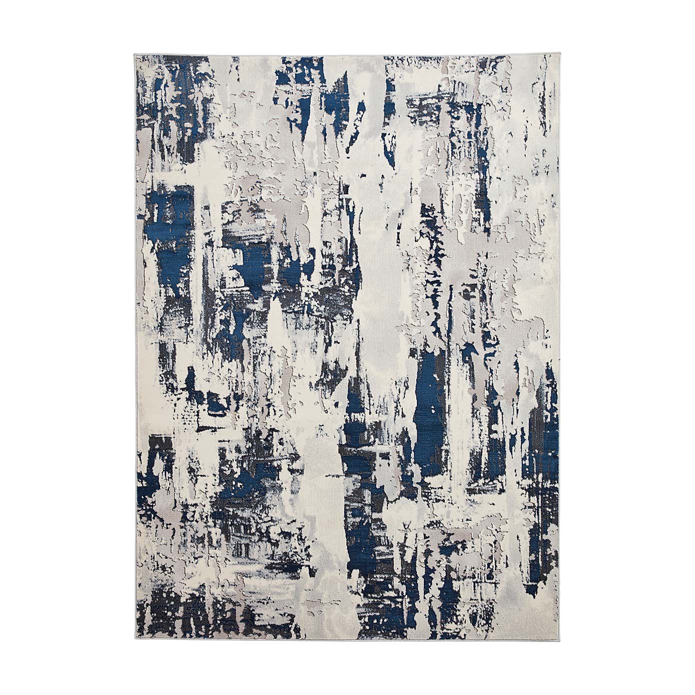 Apollo Marble Effect Washable Rug
