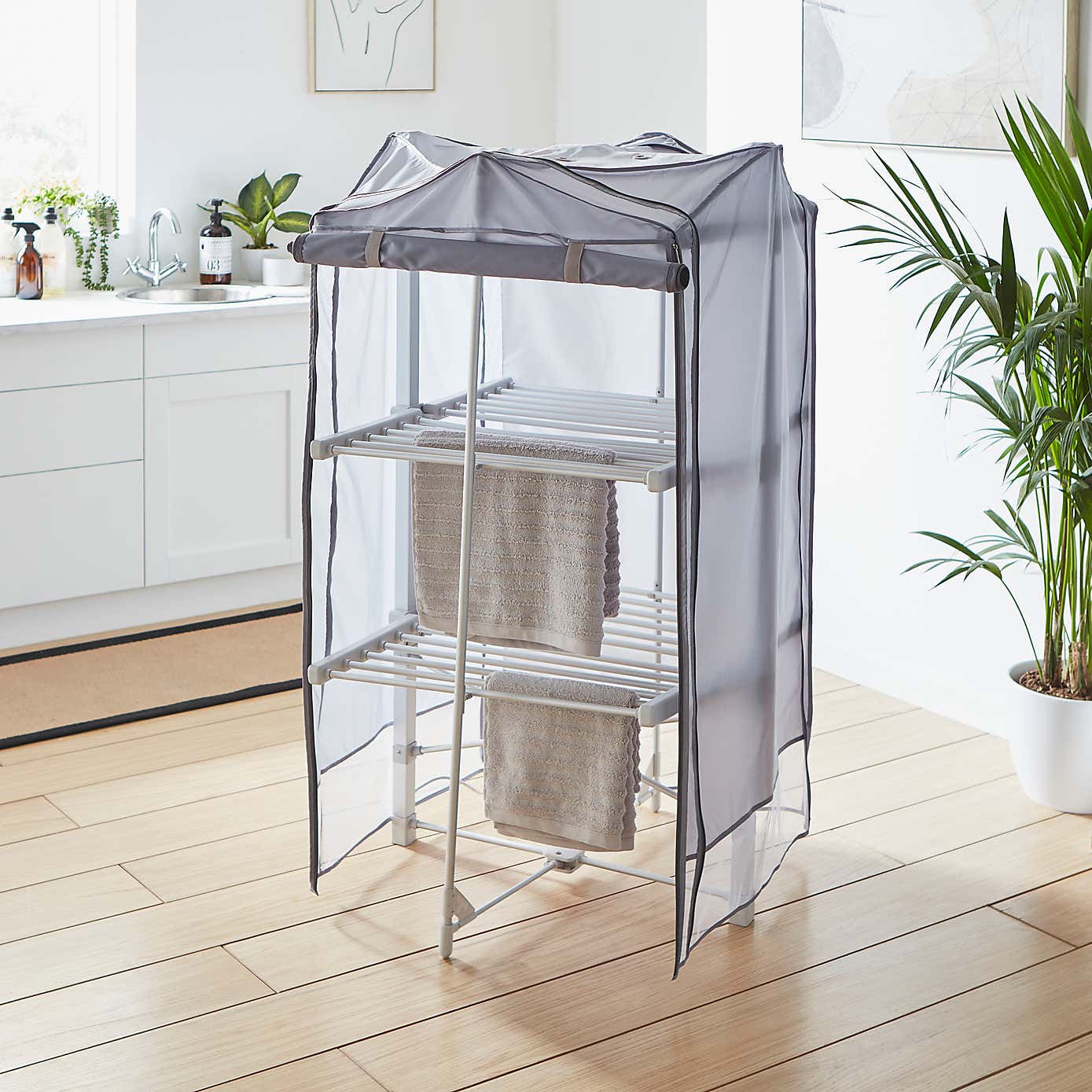 3 Tier Heated Airer and Cover