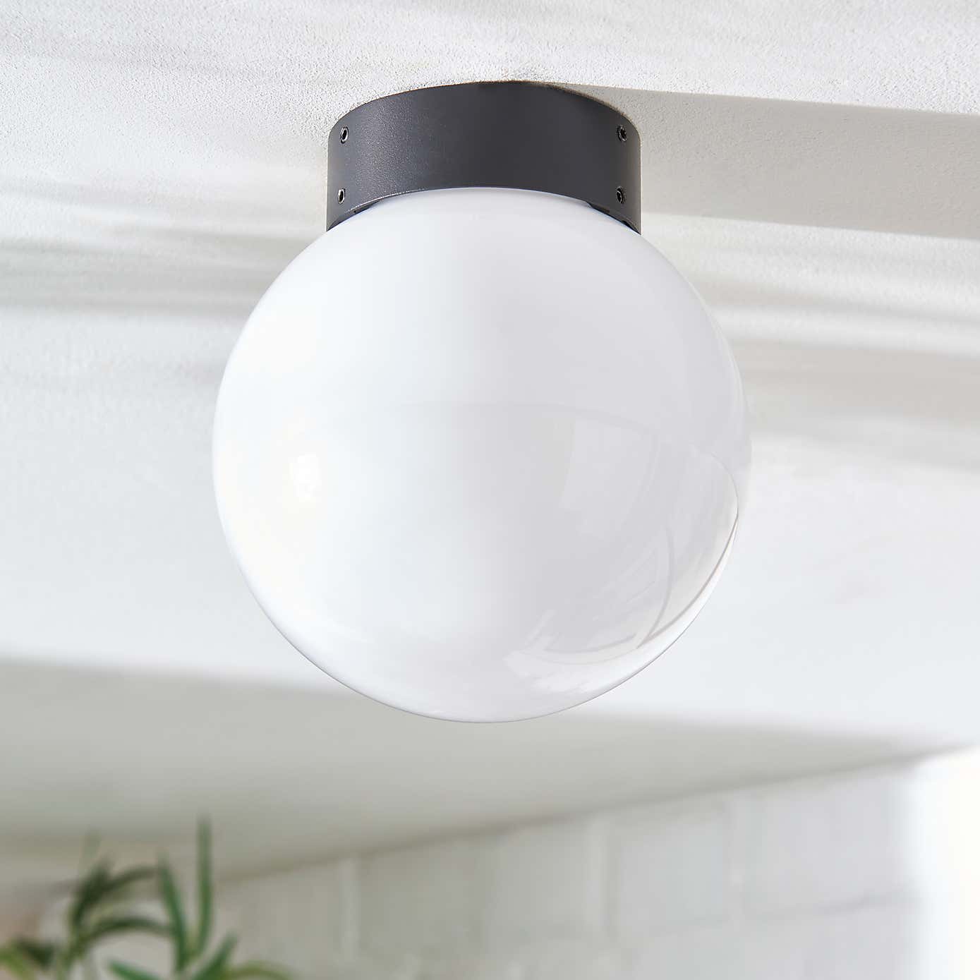 Sligo Industrial Outdoor Flush Ceiling Light