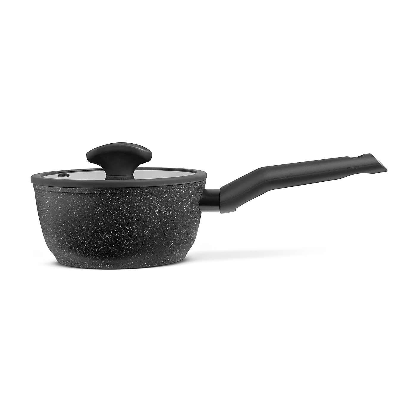 Dunelm Non-Stick Recycled Aluminium Saucepan, 16cm