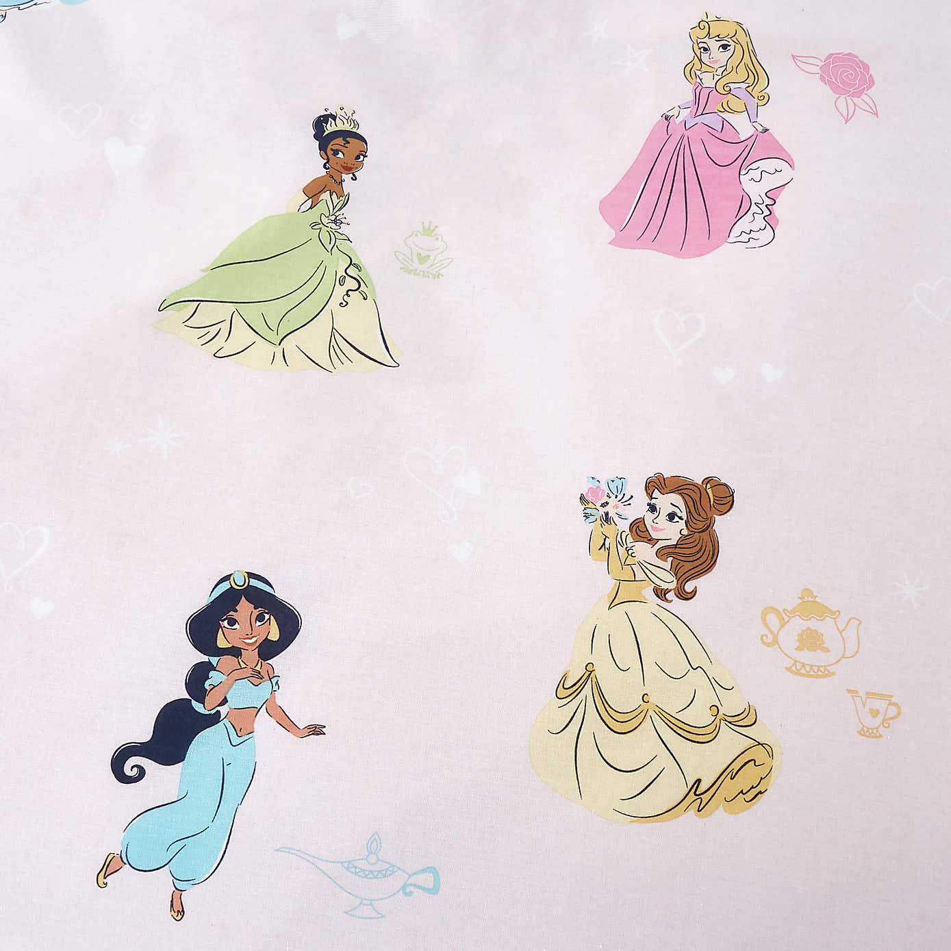 Disney Princesses Duvet Cover and Pillowcase Set