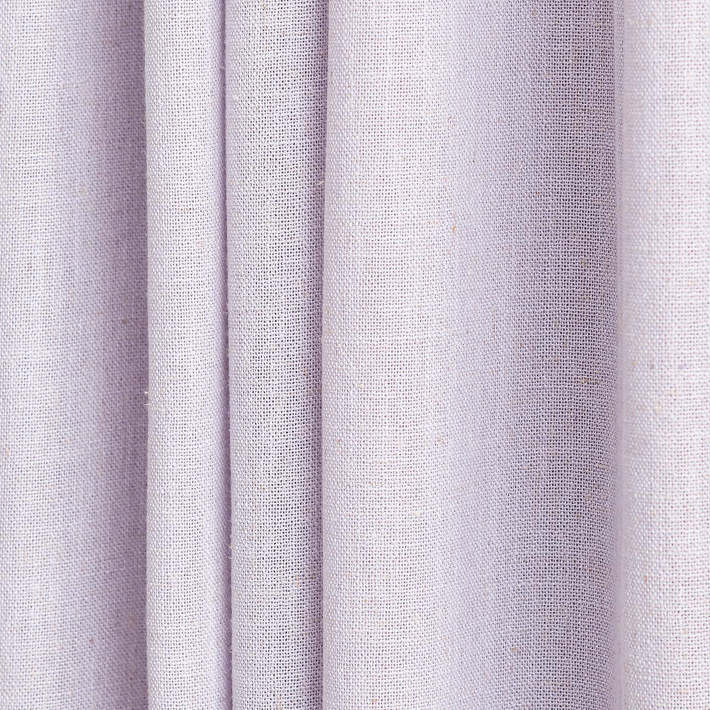 Touch of Linen Unlined Tab Top Curtains