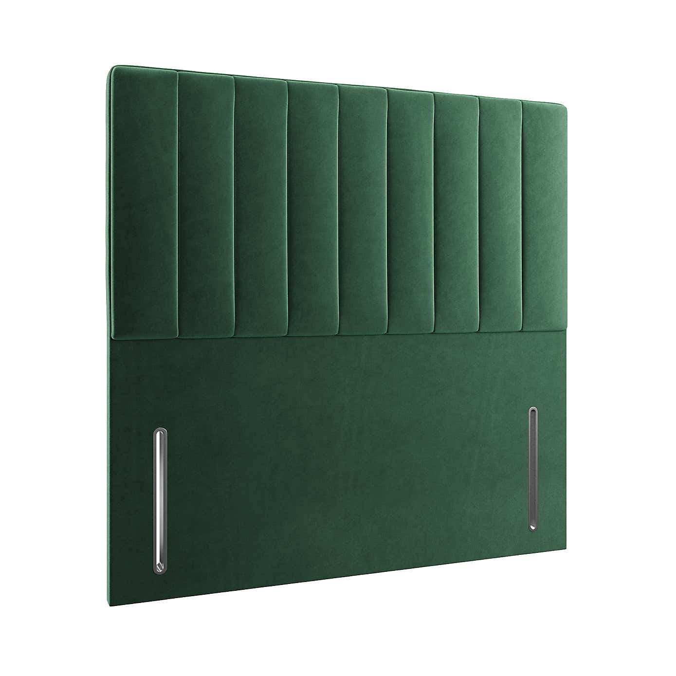 Velvet Vertical Stripe Headboard