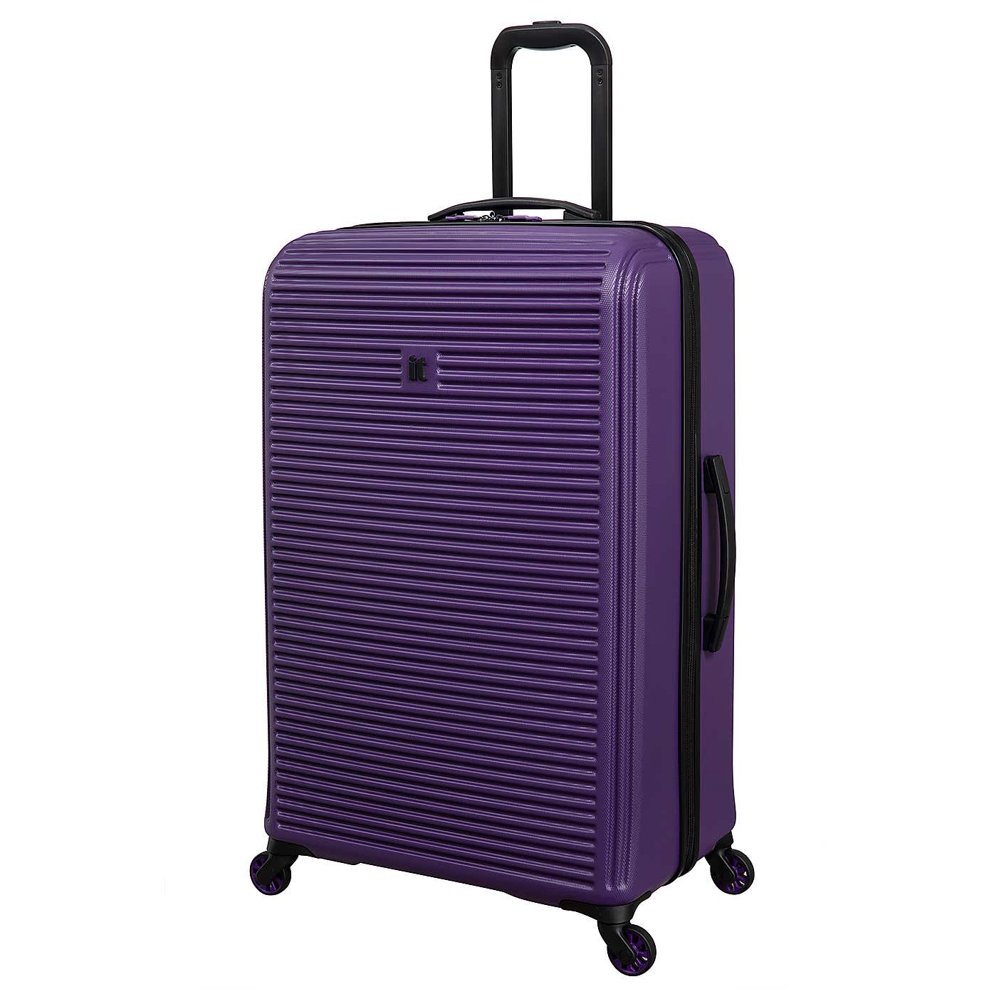 IT Luggage Set of 3 Shutter Hard Shell Suitcases