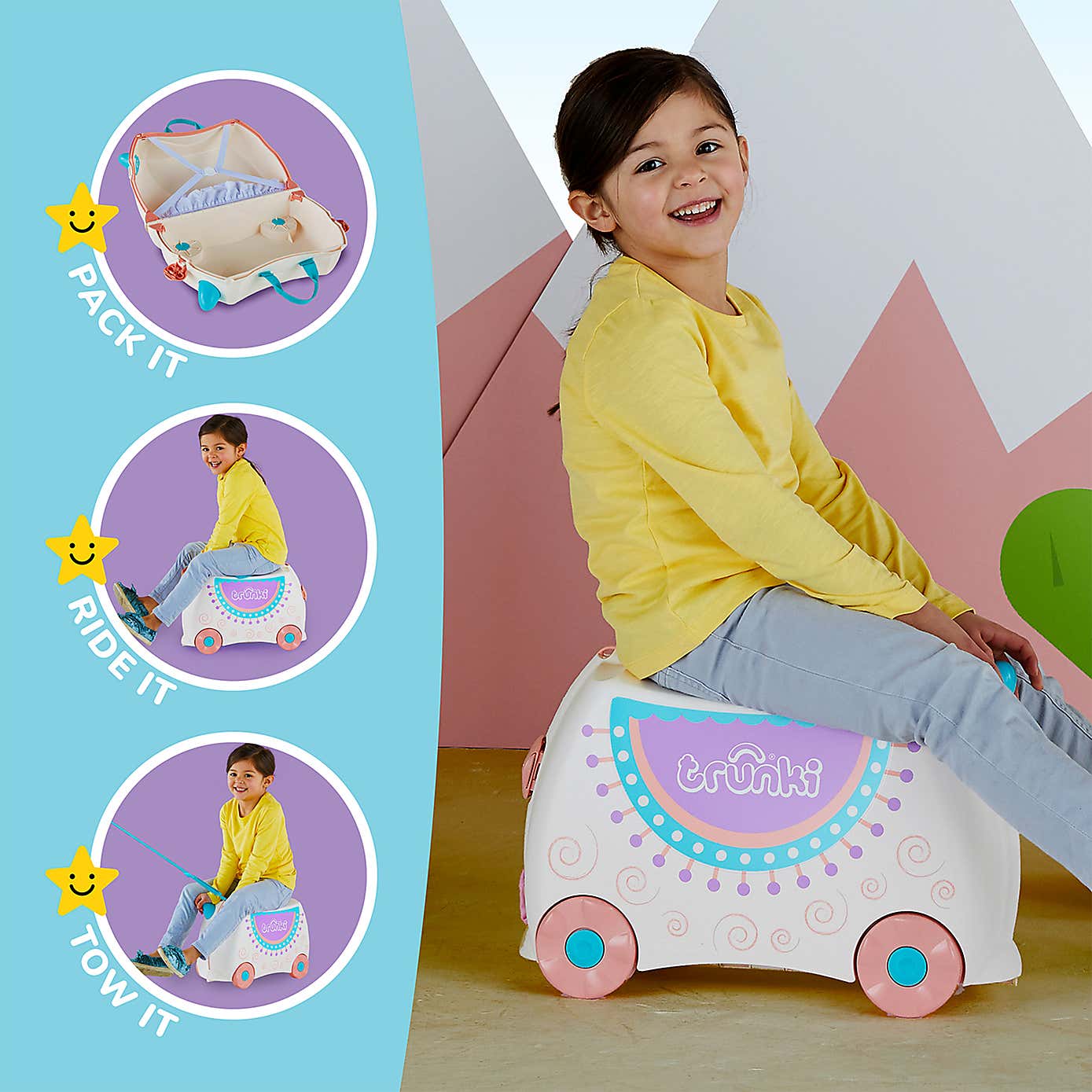 Trunki Lola the Llama Ride On Suitcase
