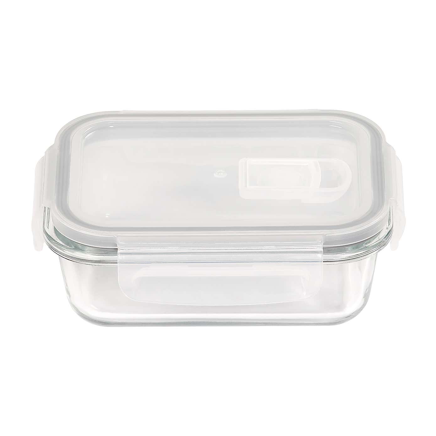 Borosilicate Glass Food Storage with Vented Lid