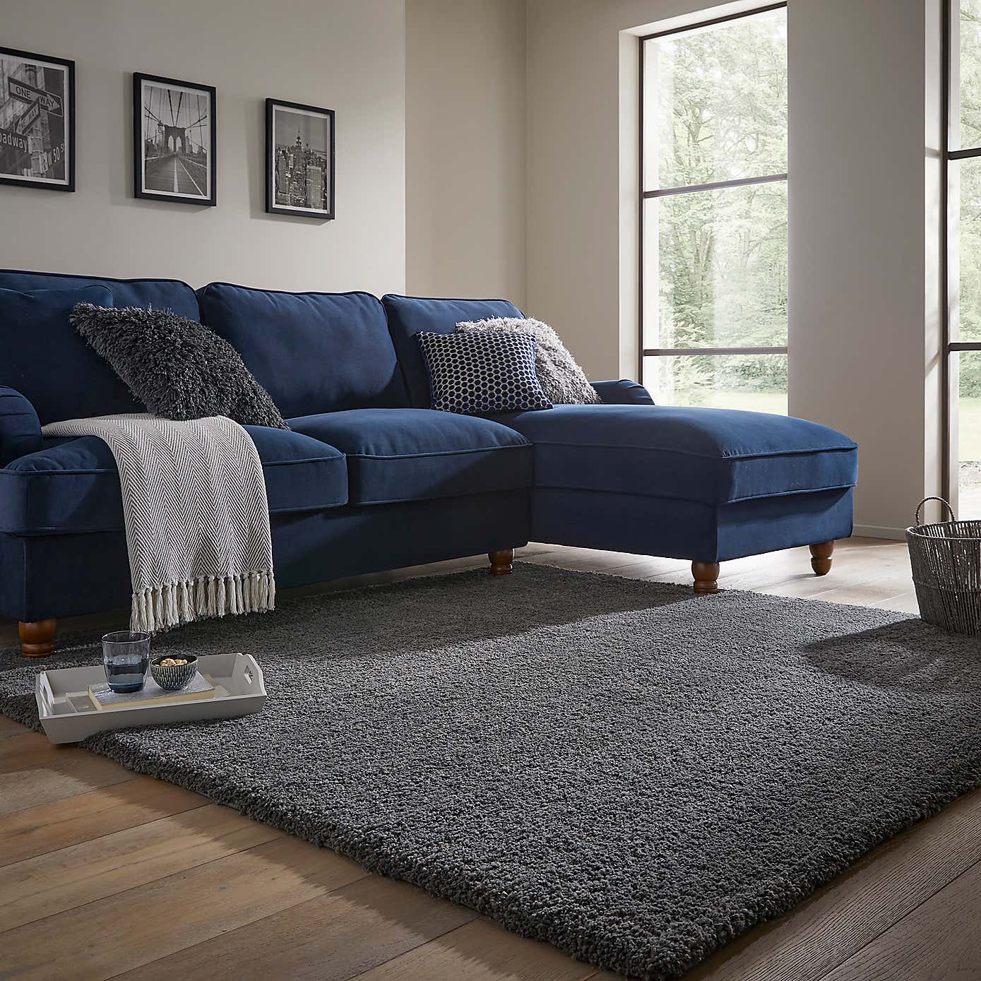 Cosy Teddy Square Rug