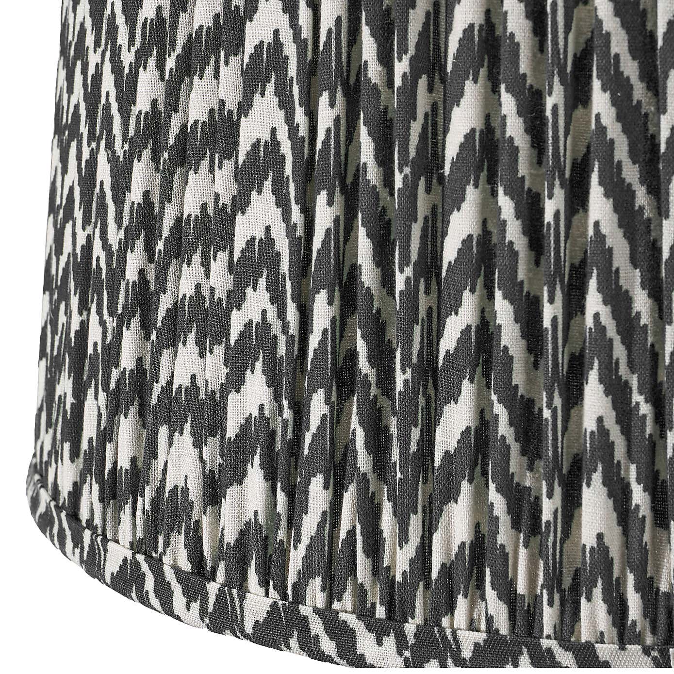 Vienna Chevron Mushroom Pleat Shade