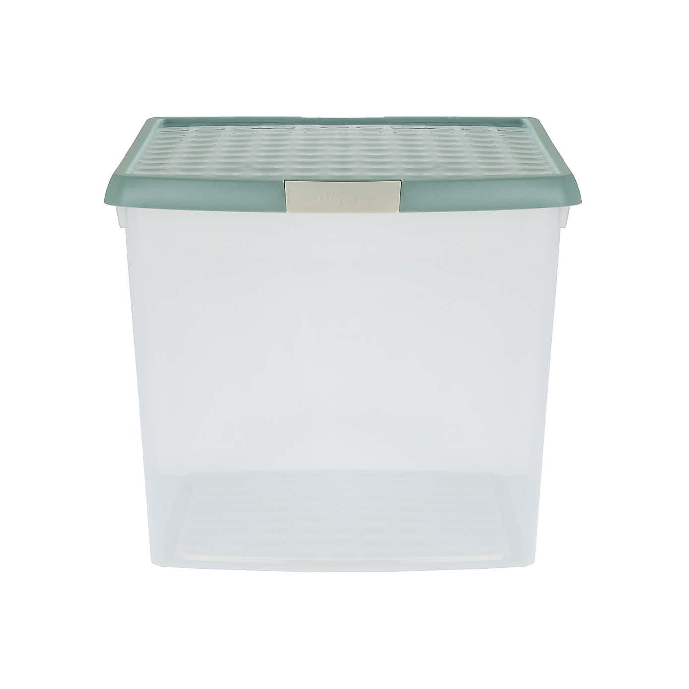 Wham Clip Pack of 4 Square Storage Boxes With Lids