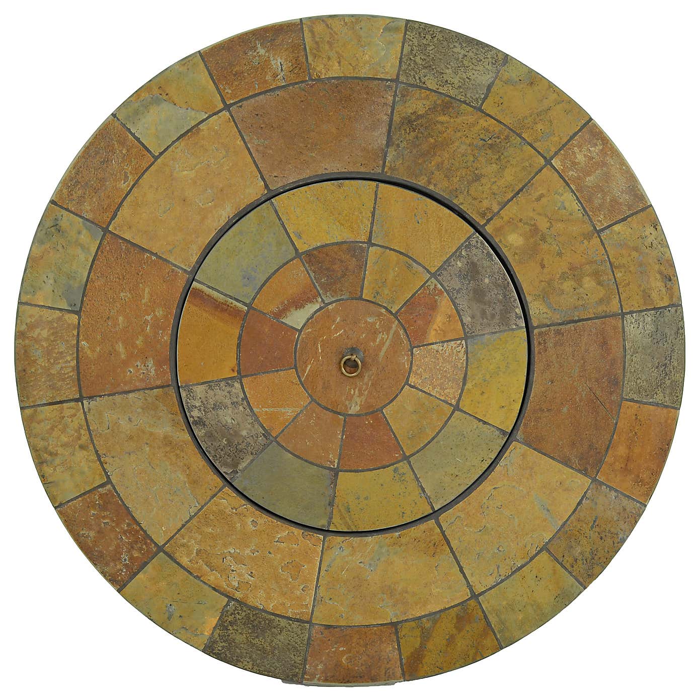 Bayfield Patio Table Firepit 89cm