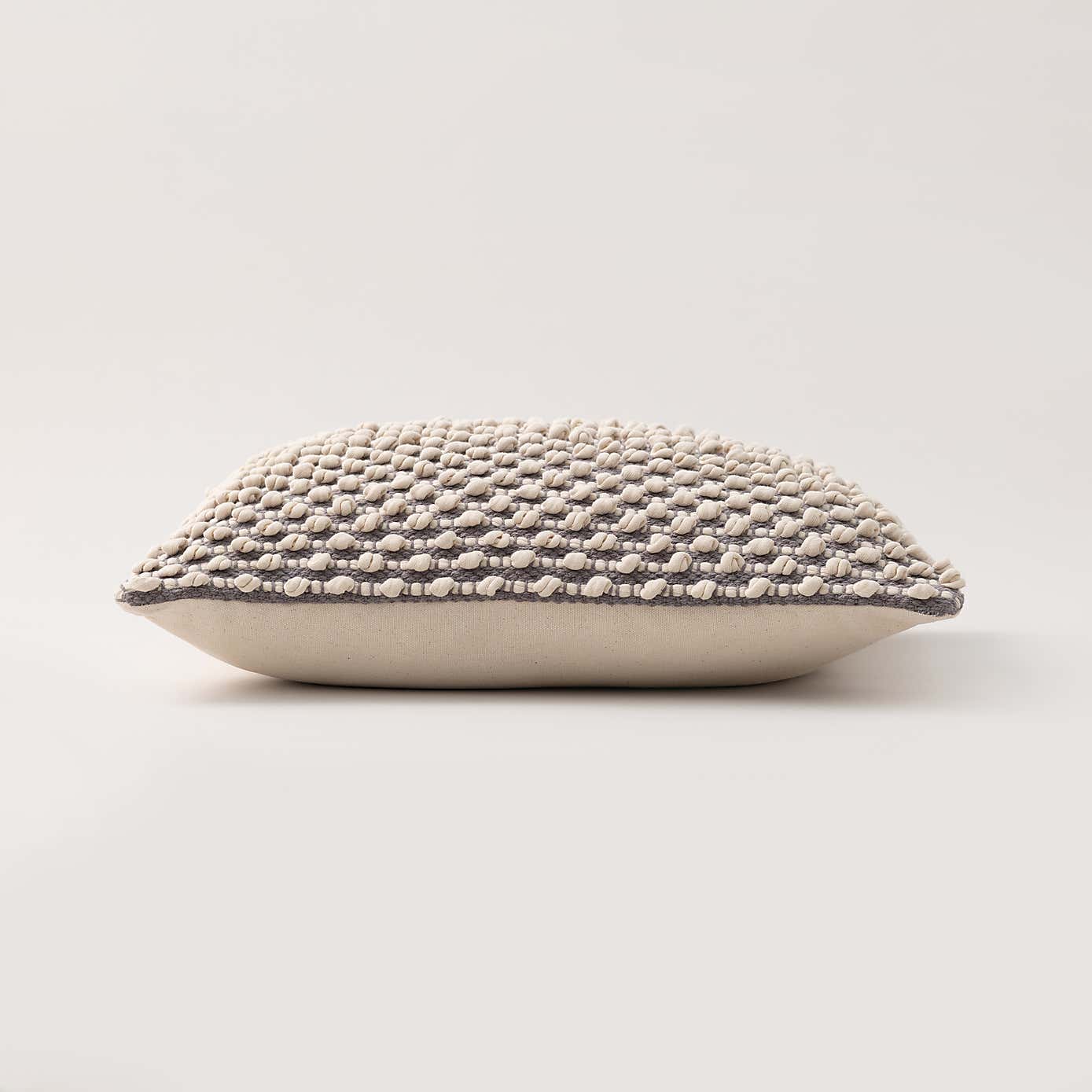 Jersey Bobble Square Cushion