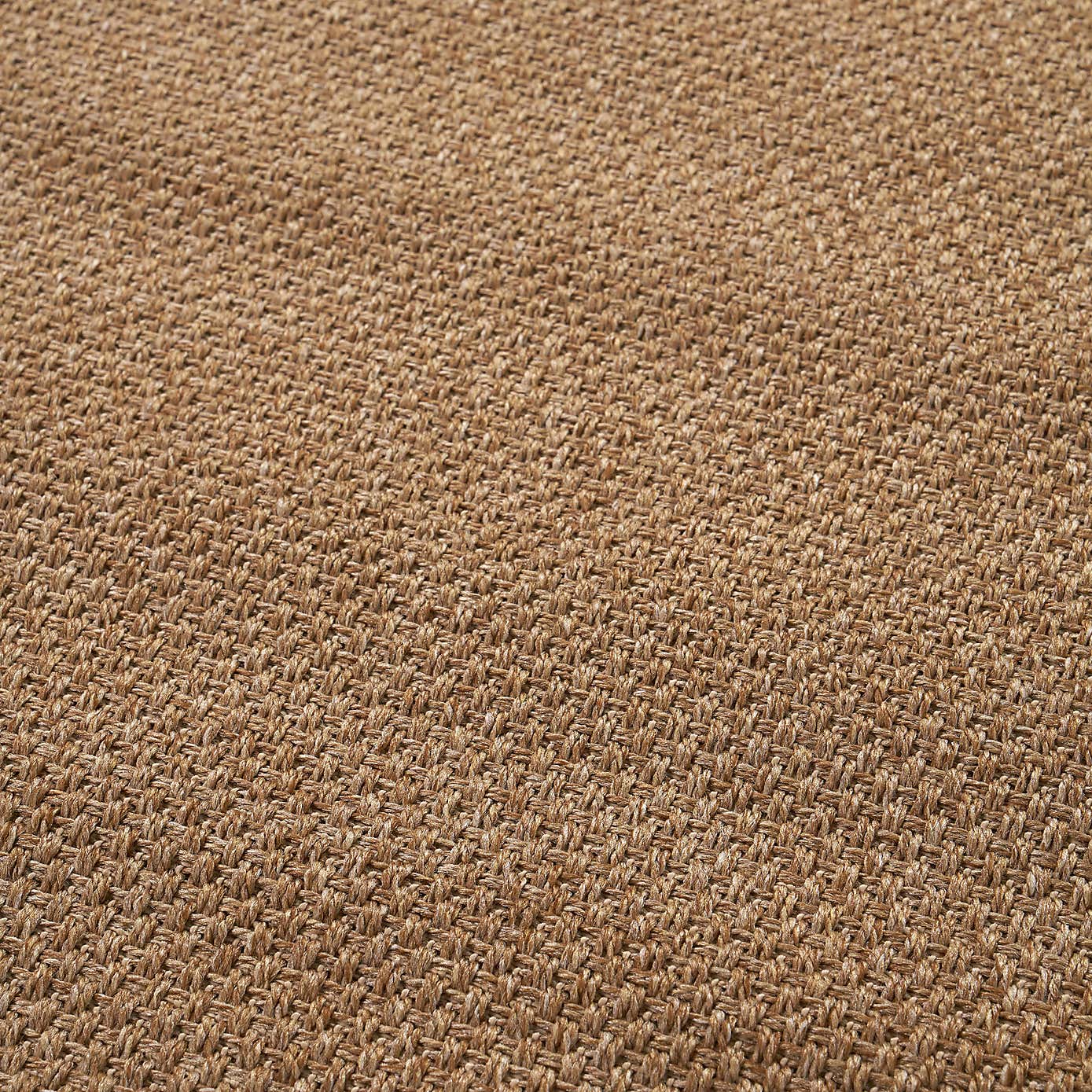 Pacific Lifestyle Natural Border Design Rectangle Indoor Outdoor Rug