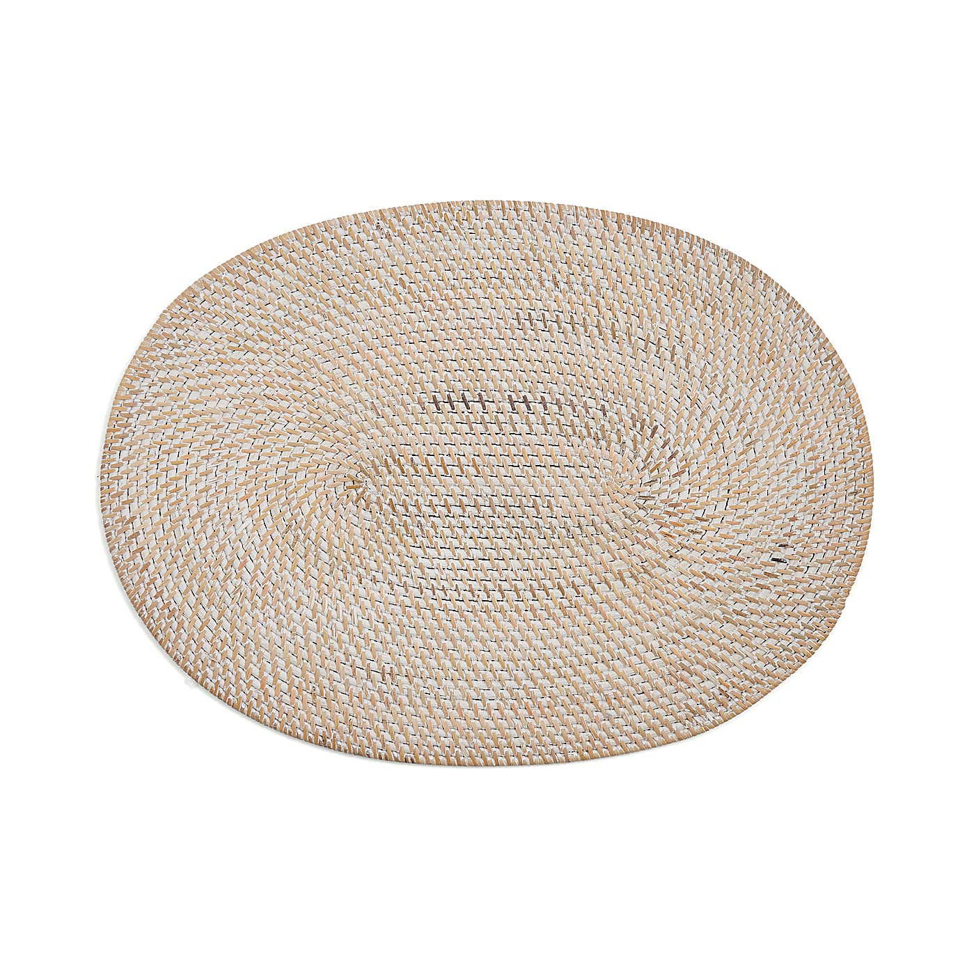 Churchgate Woven Rattan Oval Placemat