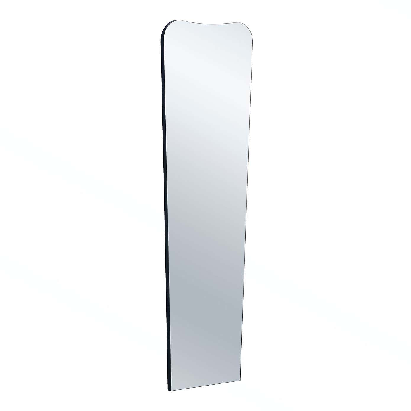 Yearn Curved Narrow Full Length Wall Mirror