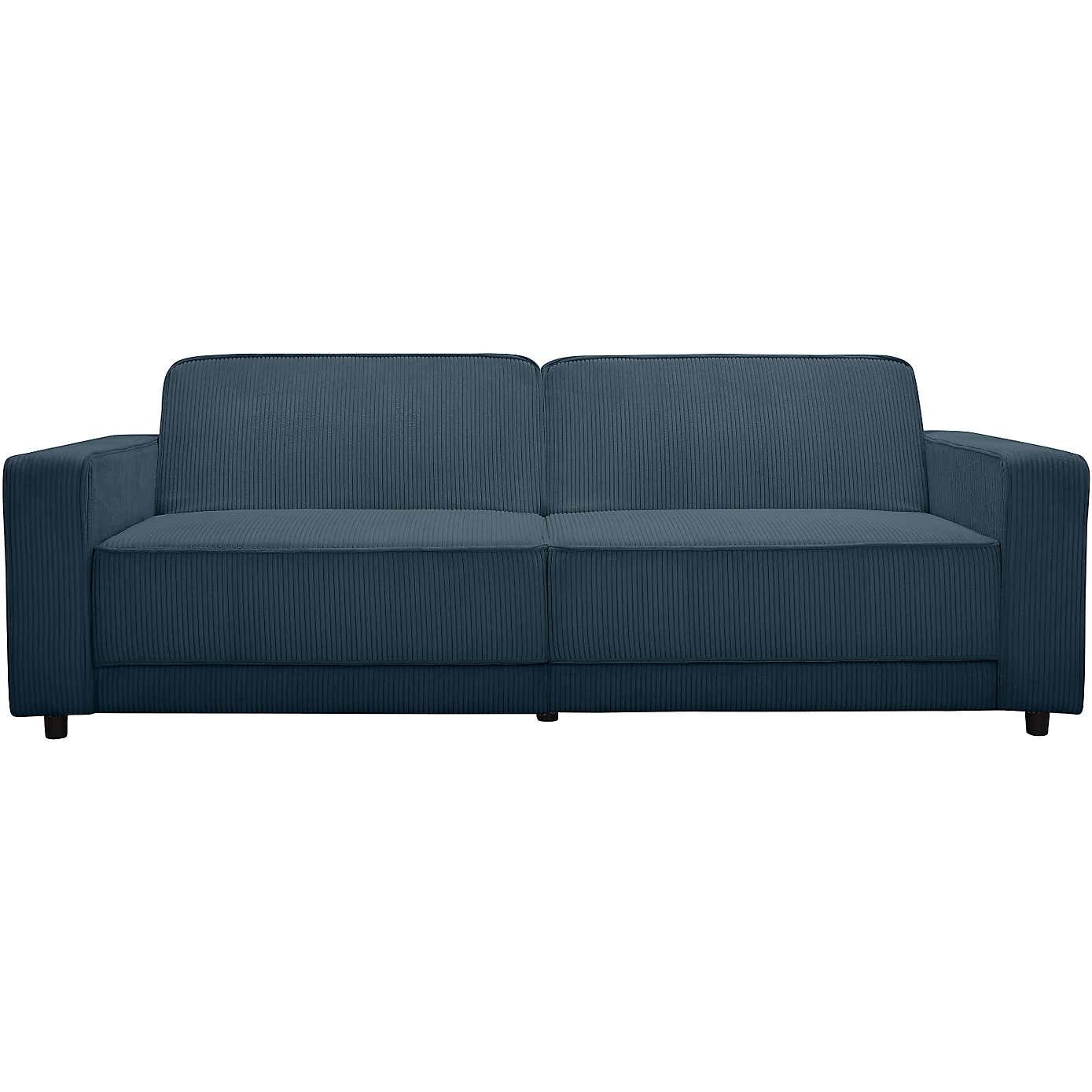 Allie Corduroy 3 Seater Sofa Bed