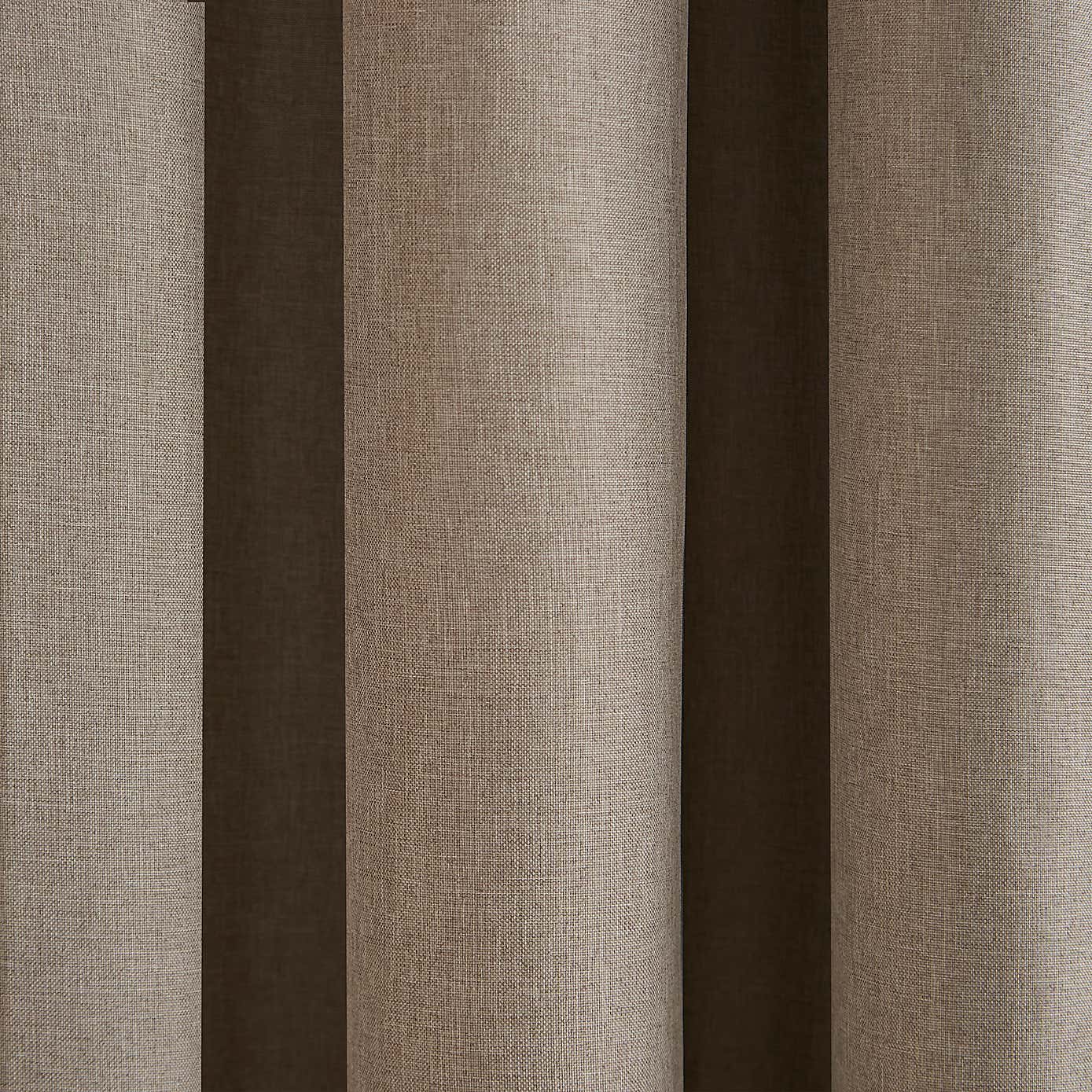 Berlin Blackout Pencil Pleat Curtains