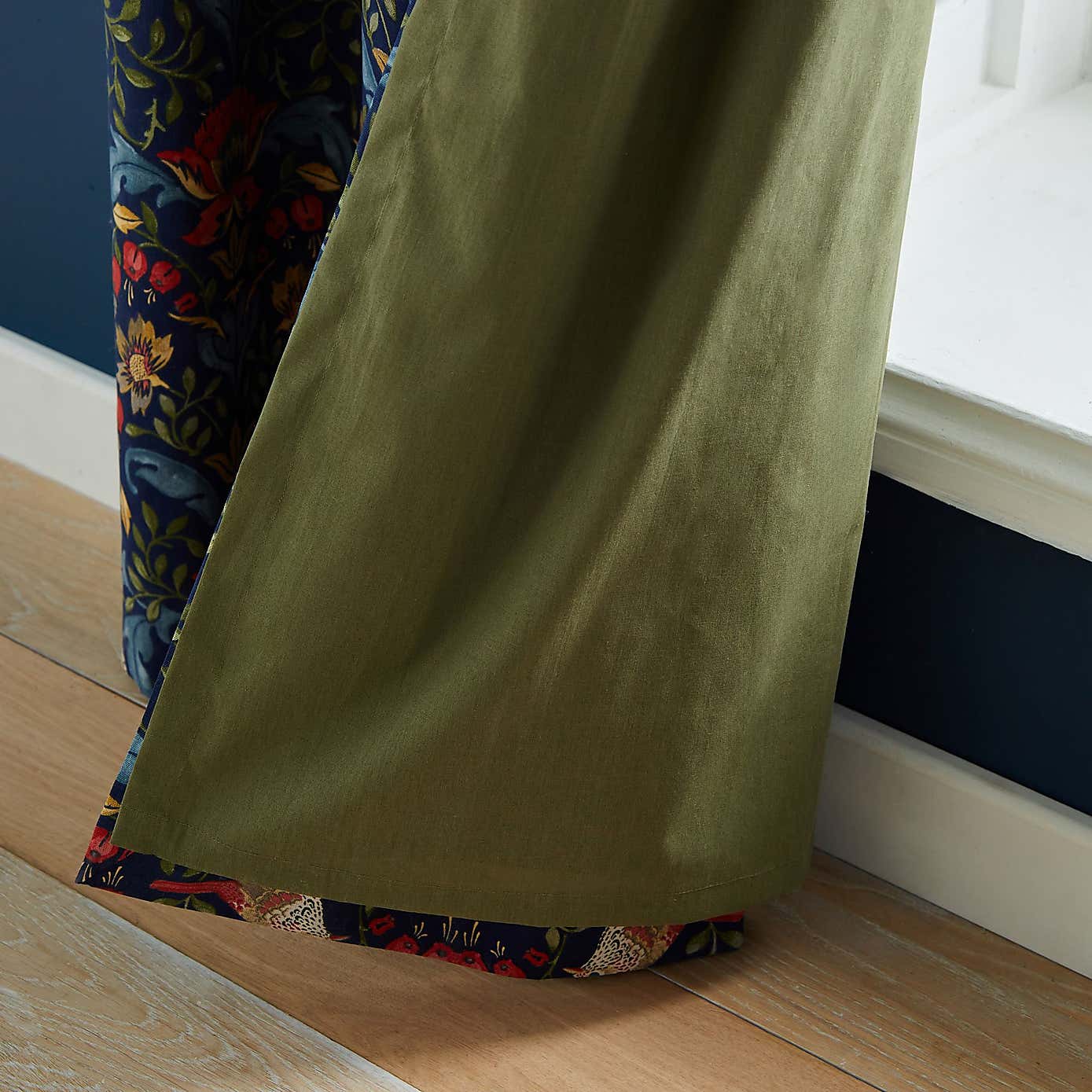 Coloured Curtain Linings