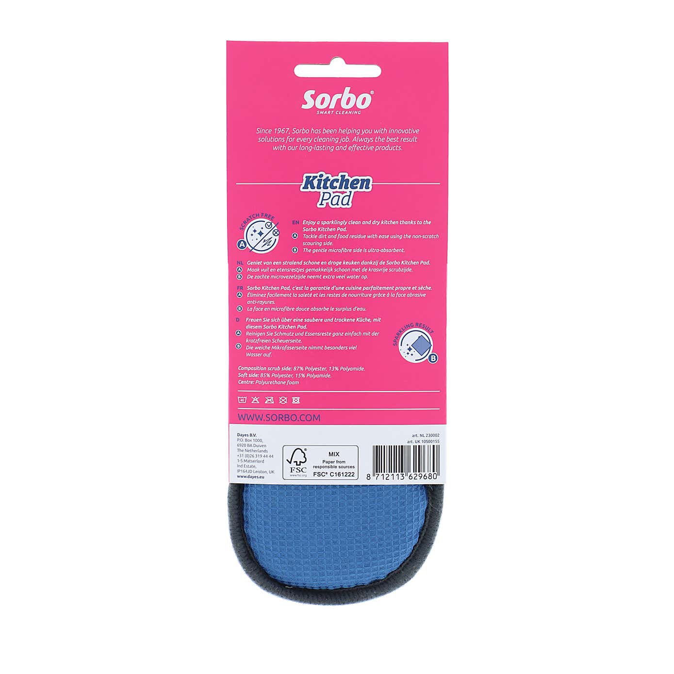 Sorbo Kitchen Cleaning Pad