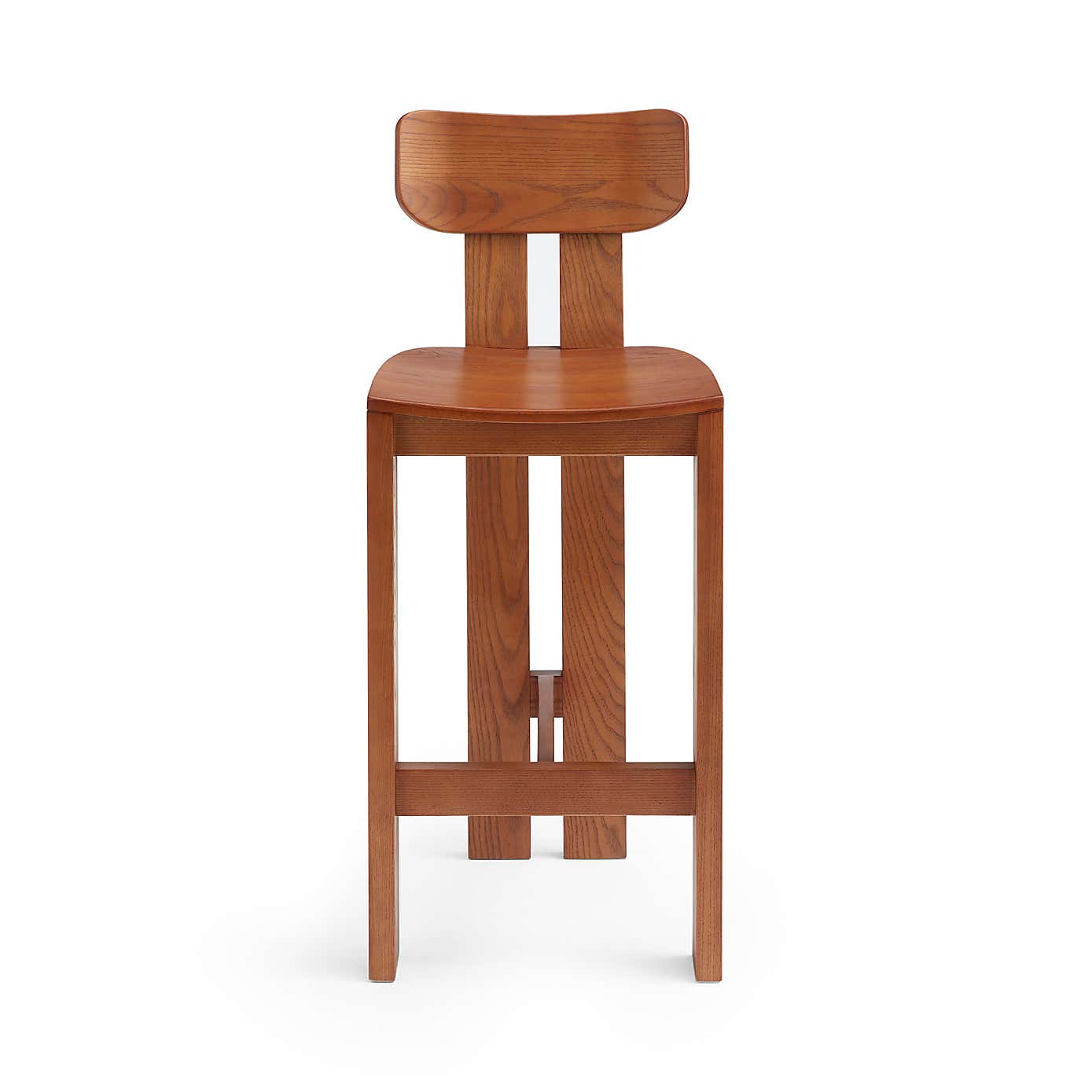 Cairo Stained Ash Counter Height Bar Stool