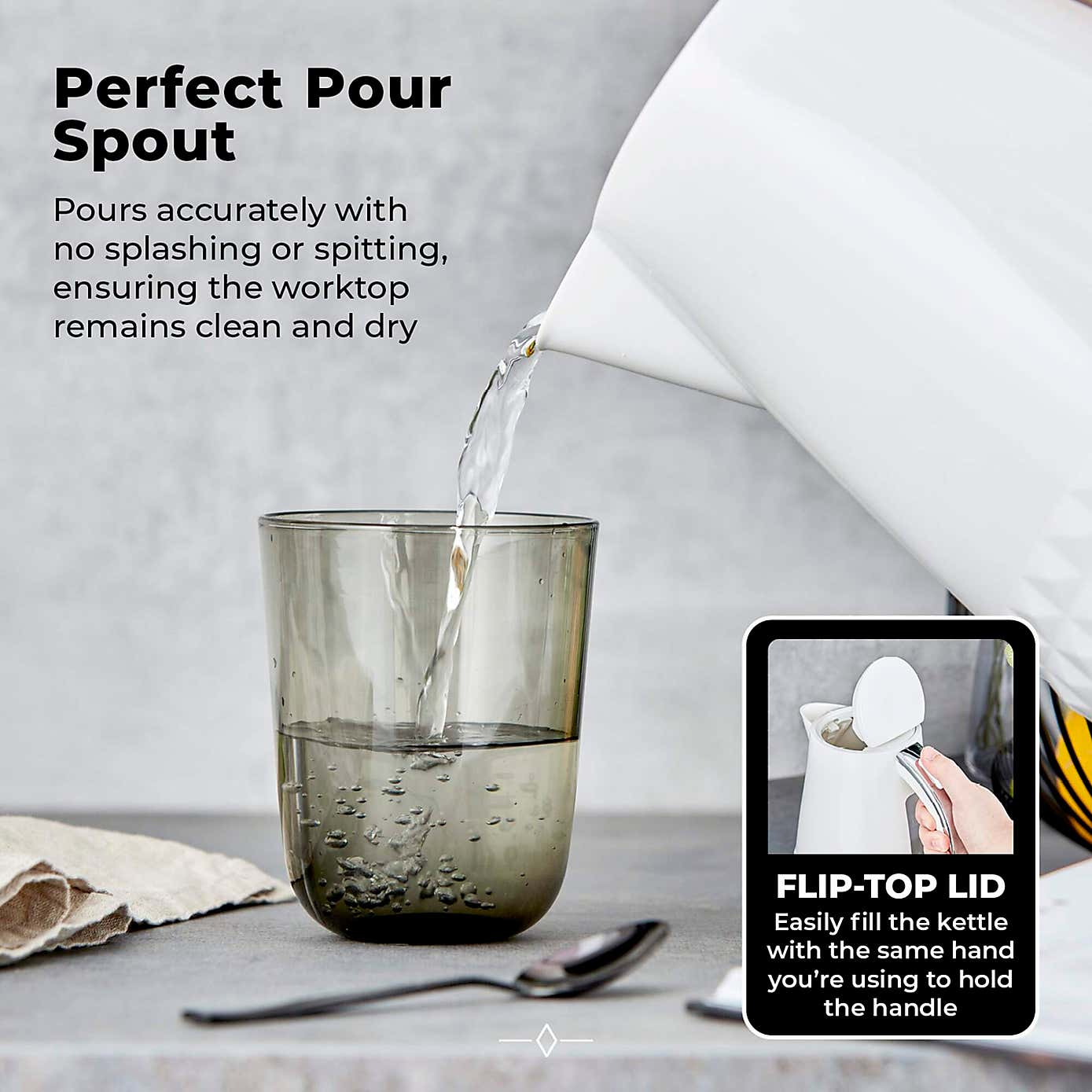 TOWER Solitaire 1.5L Kettle