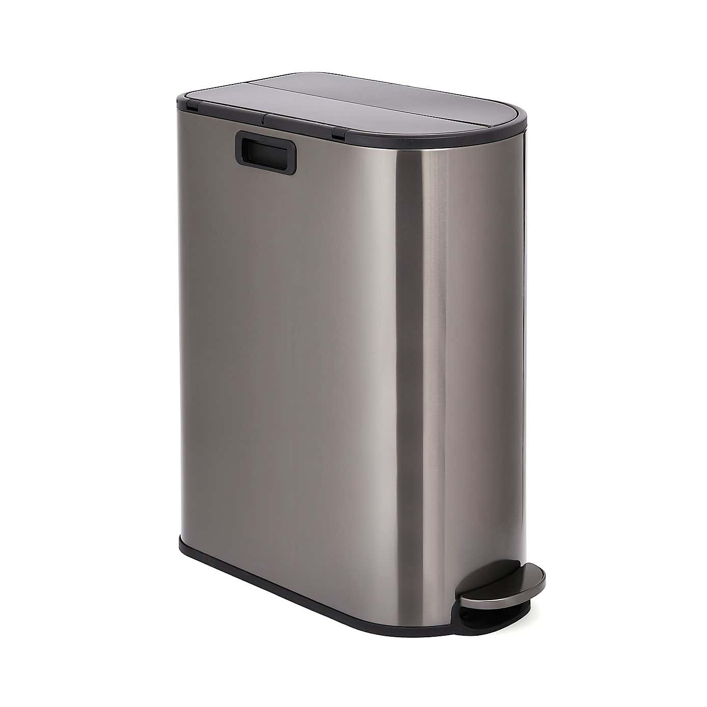 2.3 Litre Stainless Steel Recycling Bin