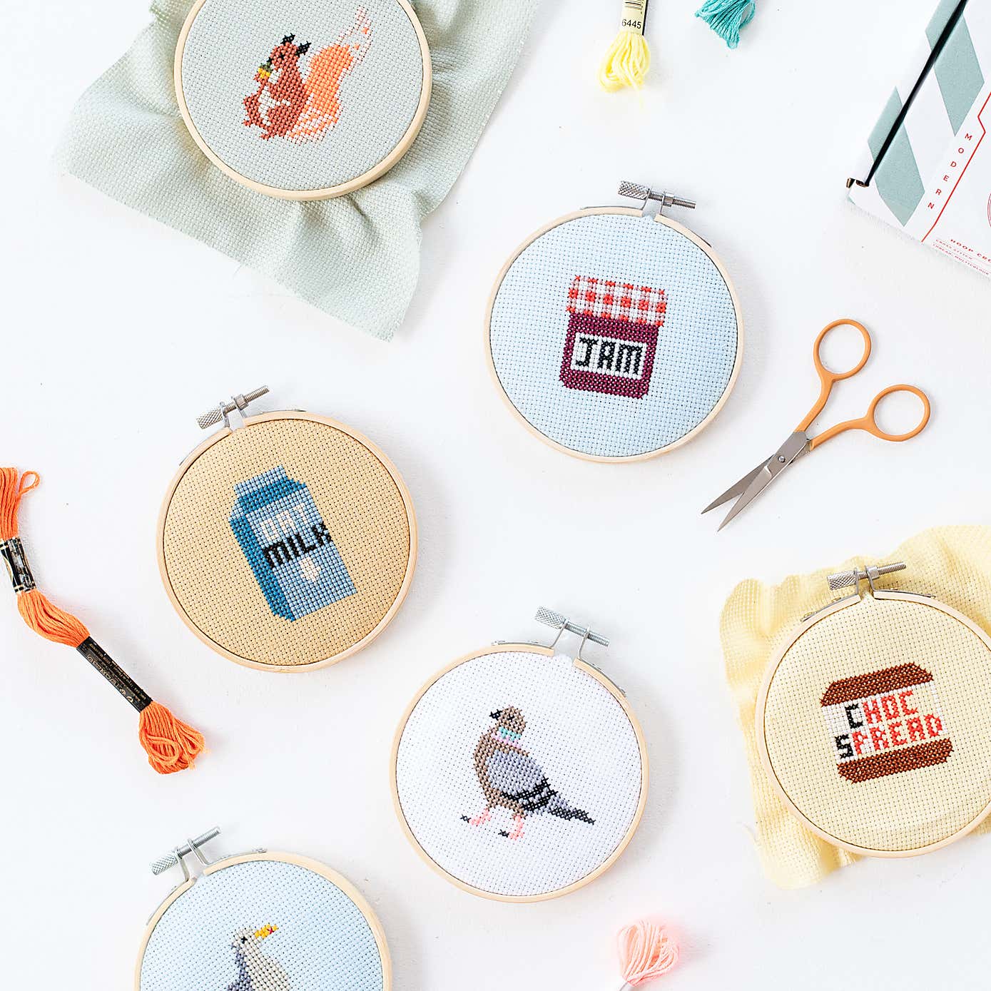 Cotton Clara Oatmilk Cross Stitch Kit