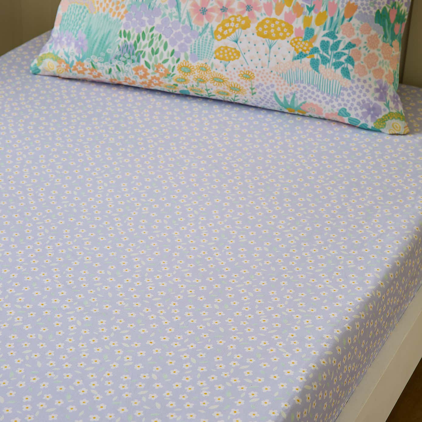 Set of 2 Meadow 144 Thread Count Cotton Fitted Sheets