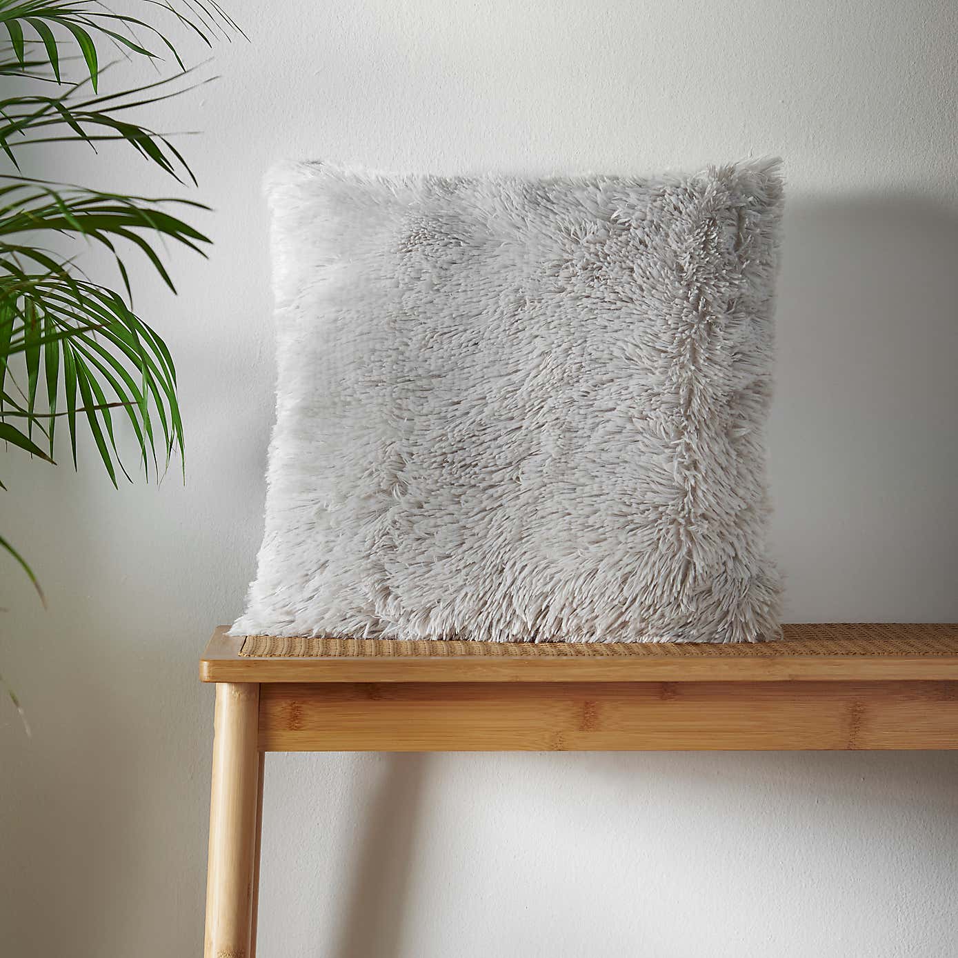 Catherine Lansfield Cuddly Square Cushion