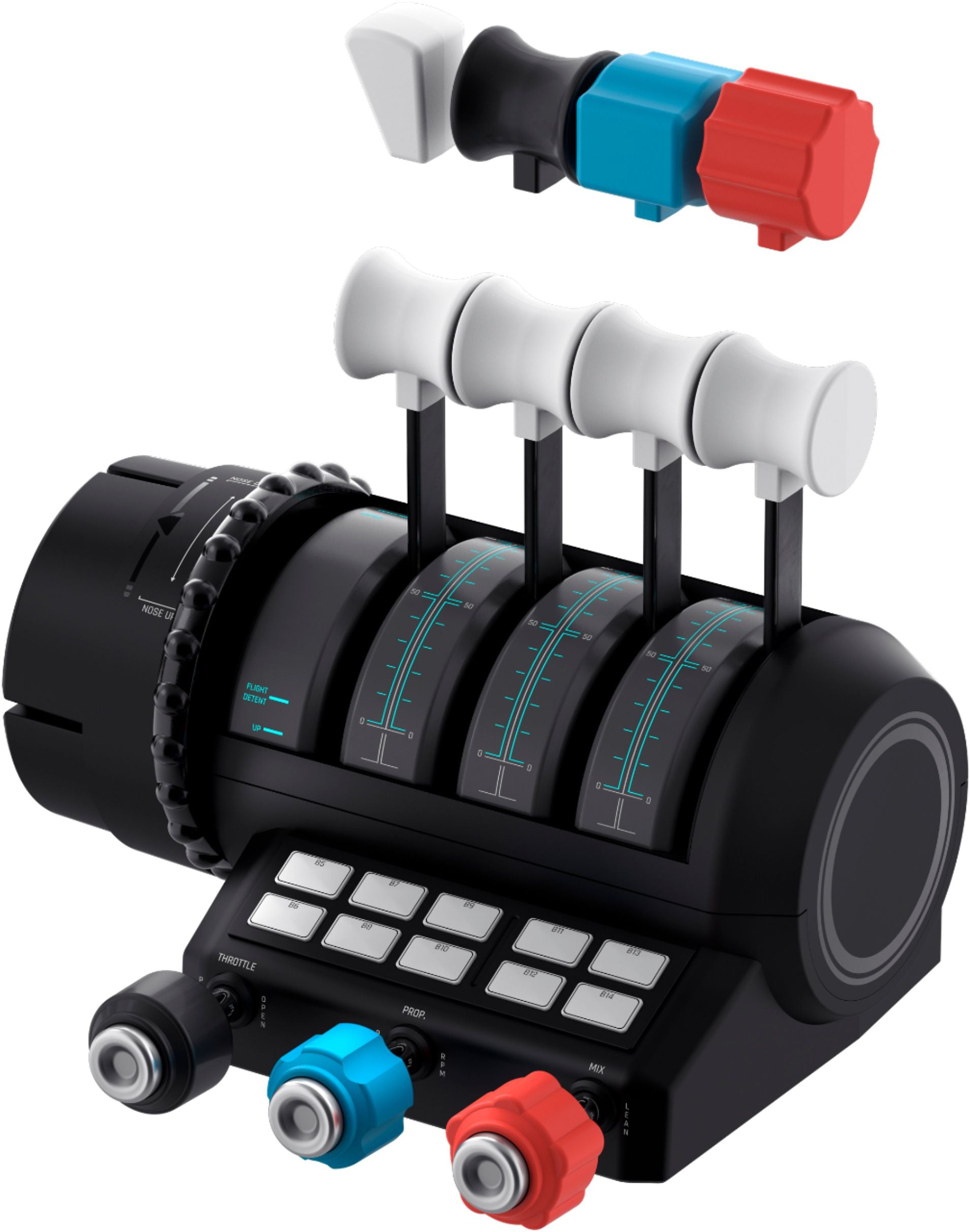 Turtle Beach – VelocityOne Flight Universal Control System for Flight Simulation on Xbox Series X | S, Xbox One and Windows PCs – Black