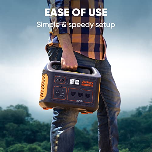 Jackery Explorer 1000 Portable Power Station, 1002Wh Capacity with 3x1000W AC Outlets