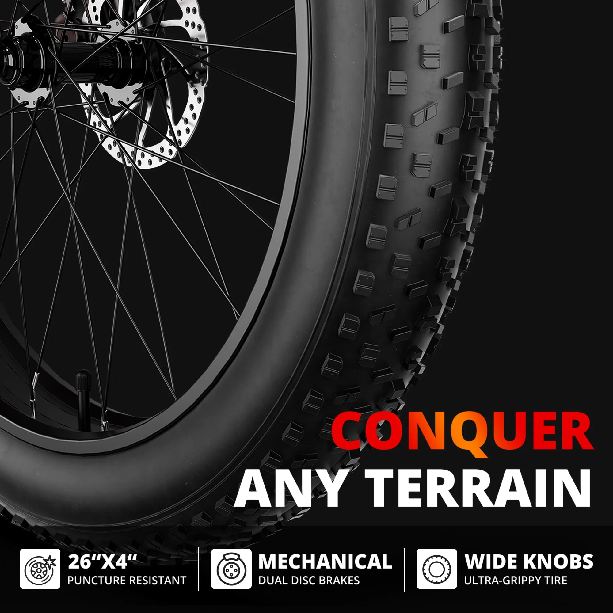 AMYET EB26 750W 720WH UL2849 Electric Bike Mountain Bicycle E Bike 26