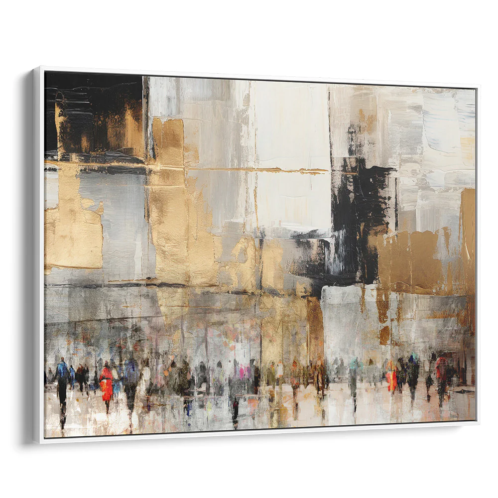 Western Wall - Abstract Jewish Art by Avigdor Ben-Ari