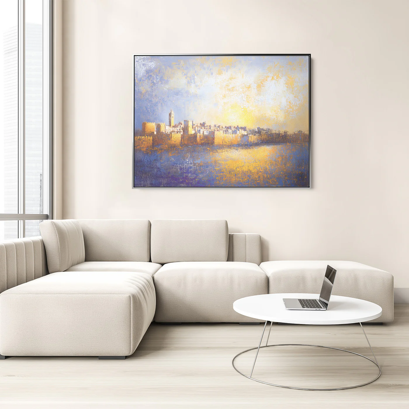 Jerusalem of Gold �C Abstract Contemporary Jewish Art