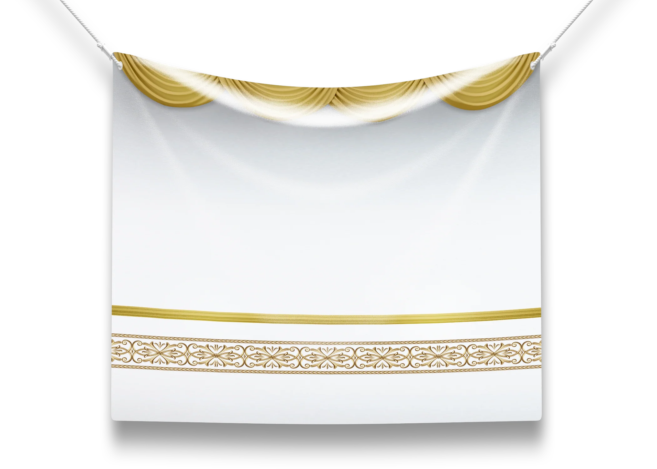 Customizable Sukkot Fabric - Personalized Sukkah Wall Design - UV & Waterproof