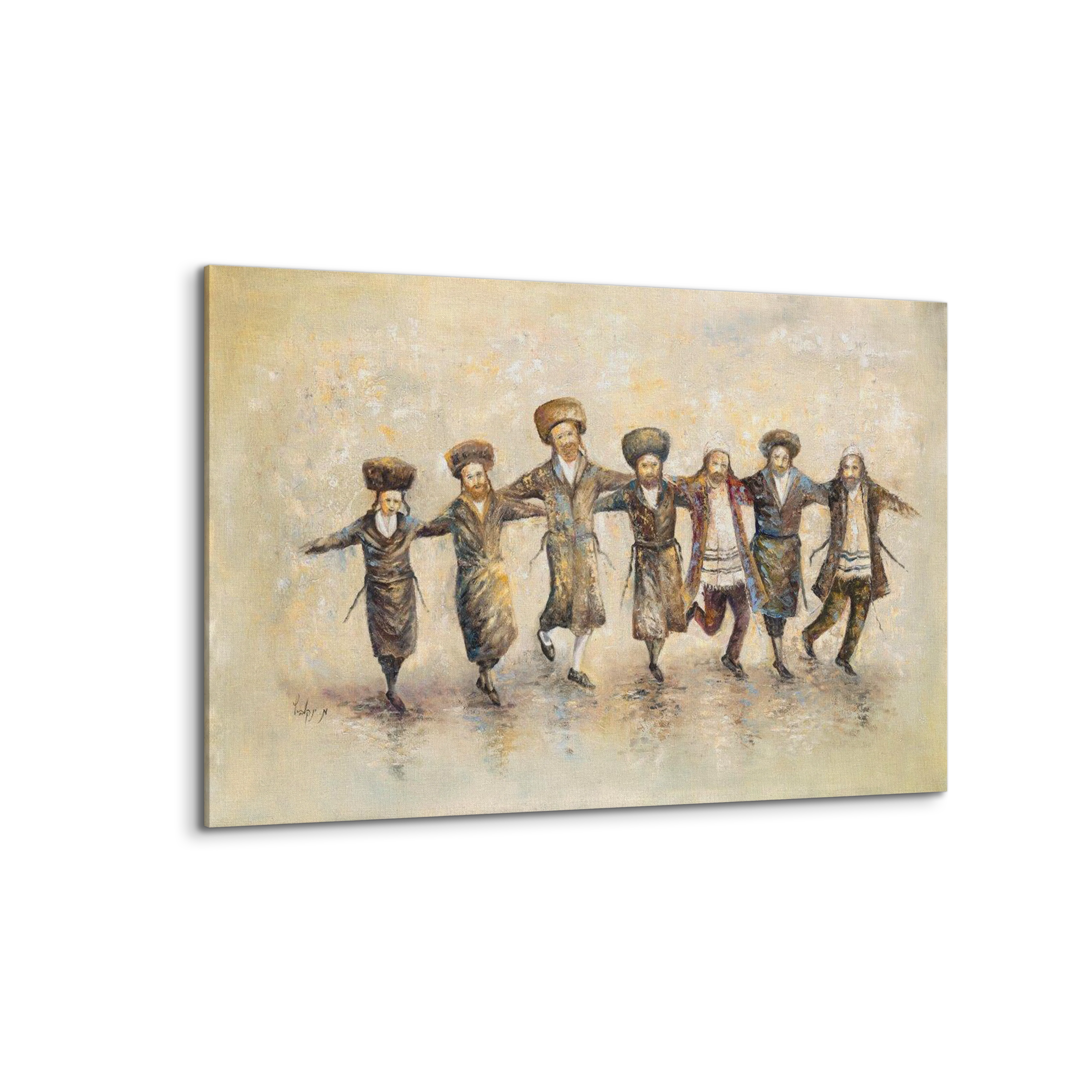 Jewish Unity Dance Painting - 43x28