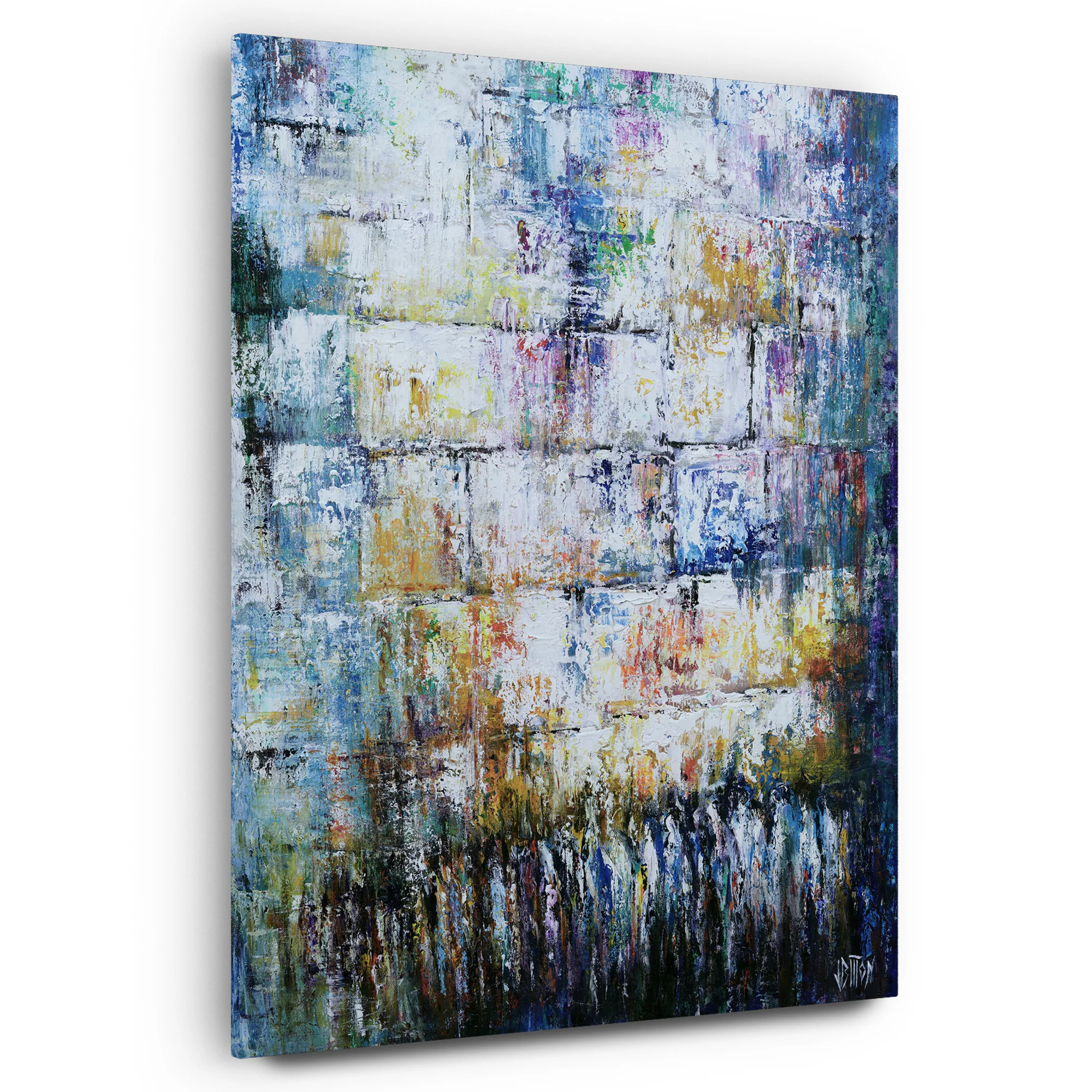 The Kotel Pearl - Abstract Western Wall Art Print by Yossi Bitton