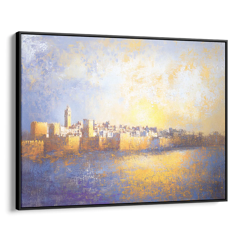 Jerusalem of Gold �C Abstract Contemporary Jewish Art