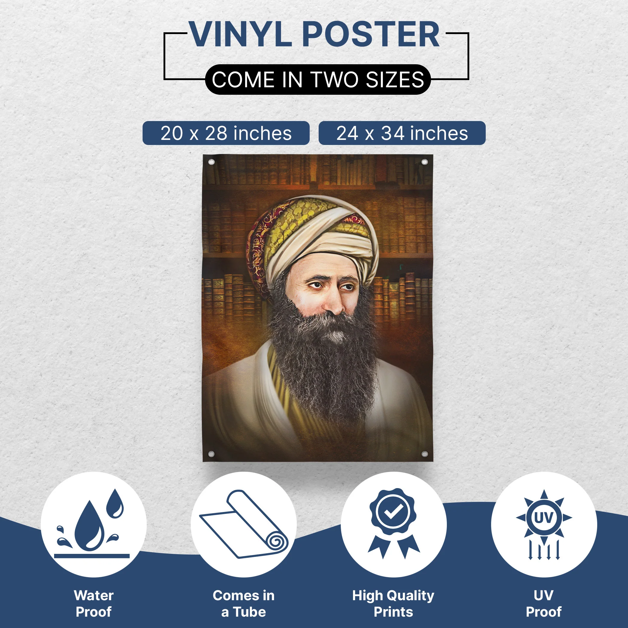 Rabbi Yosef Chaim's Legacy - Third Edition Sukkot Portrait