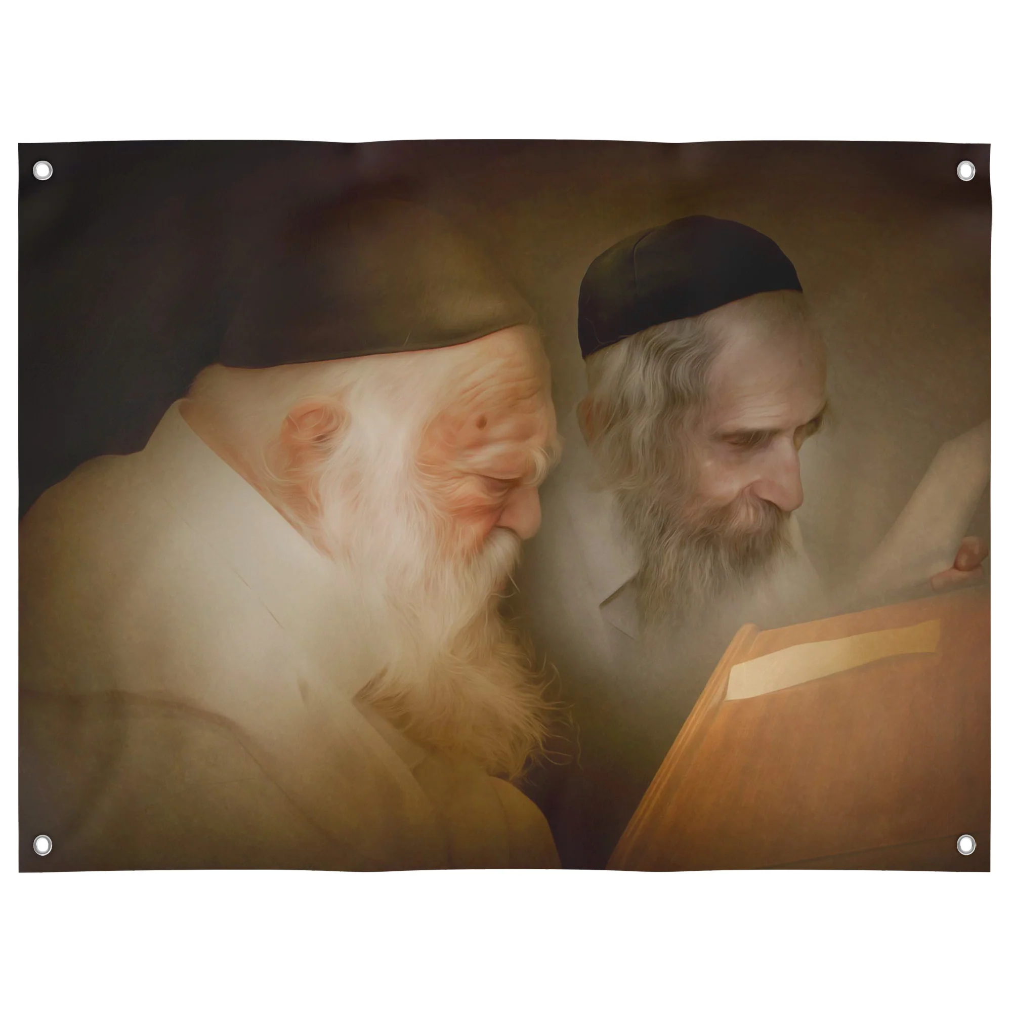Rabbis Kanyevsky & Rabbi Shteinman Sukkah Poster