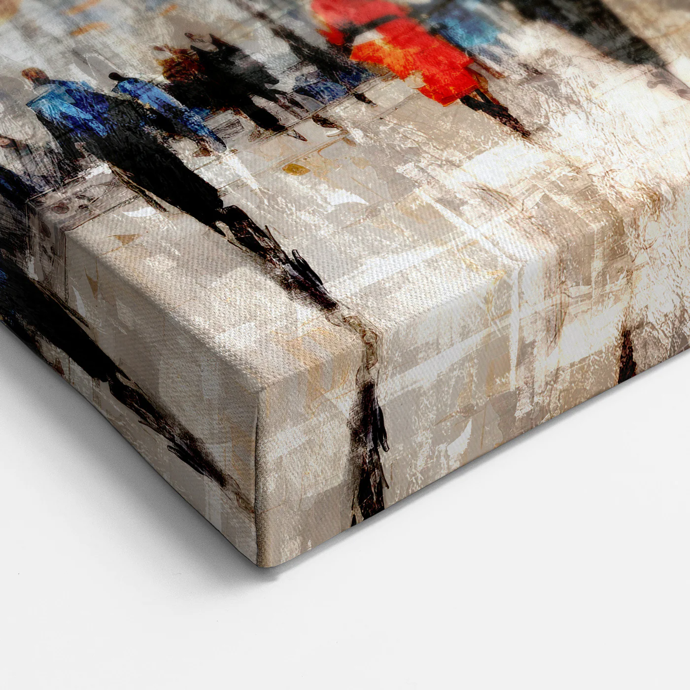 Western Wall - Abstract Jewish Art by Avigdor Ben-Ari