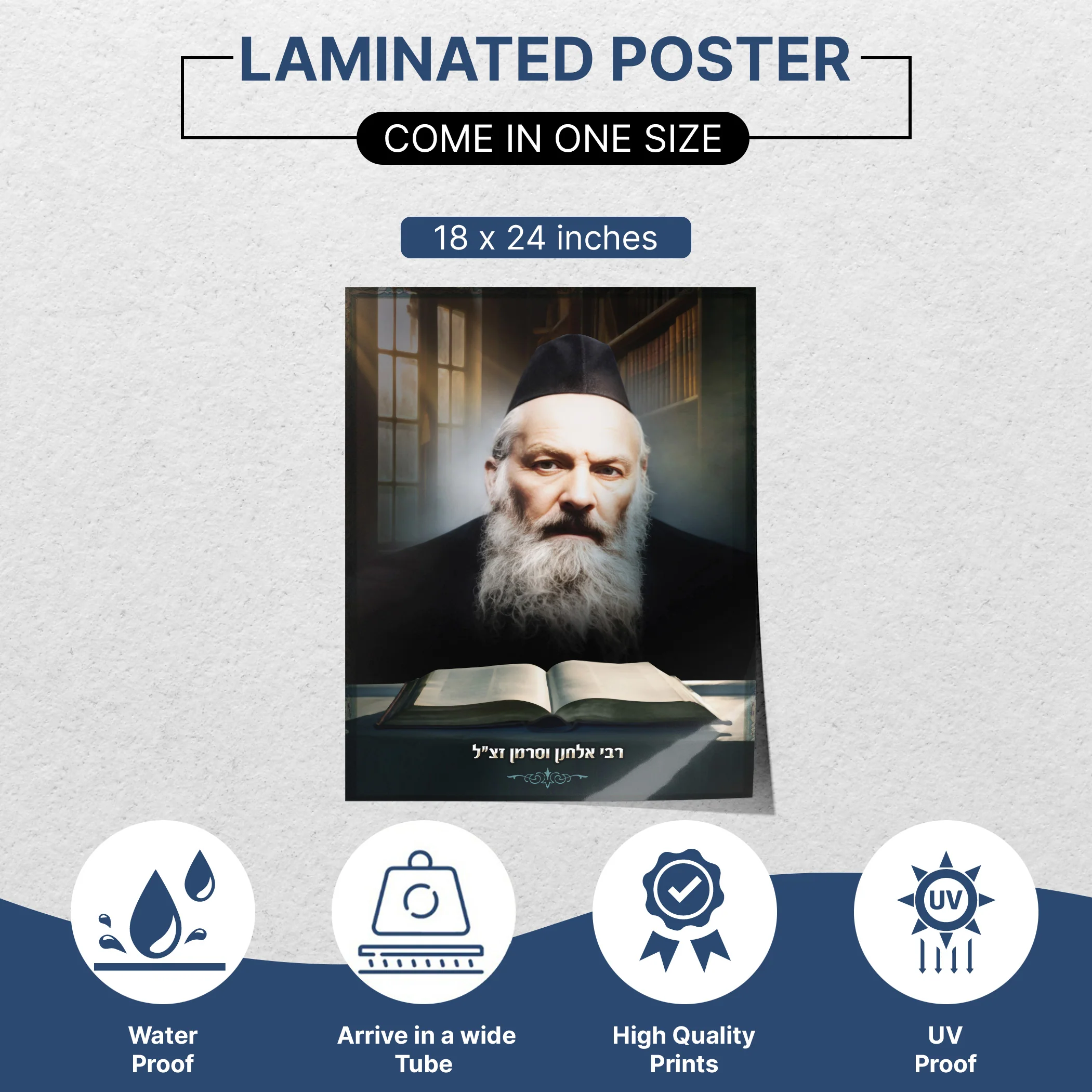 Rabbi Elchonon Wasserman Sukkah Decoration - Inspiring Sukkot Decor