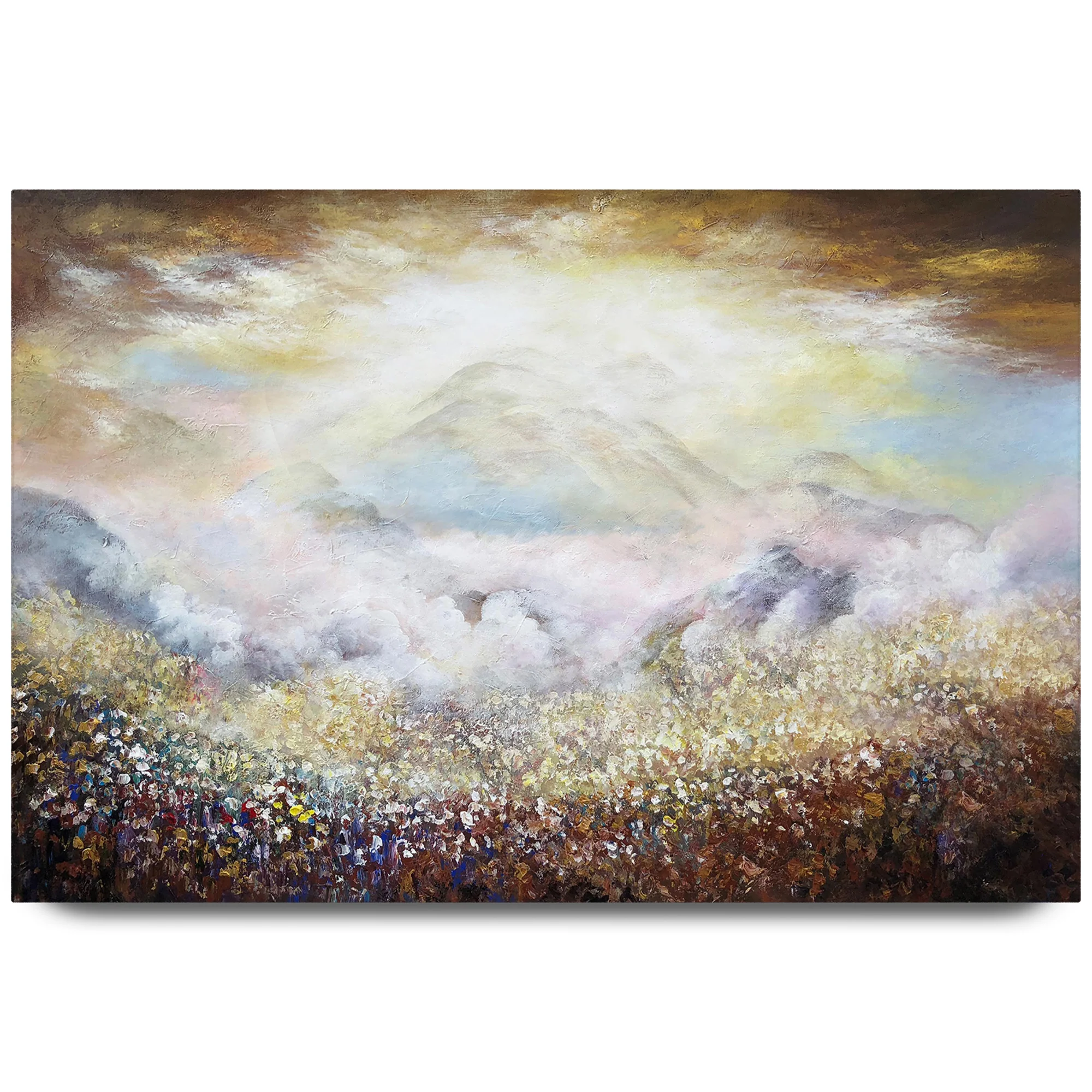 The Giving of the Torah at Mount Sinai - Yossi Bitton��s Jewish Heritage Art Print