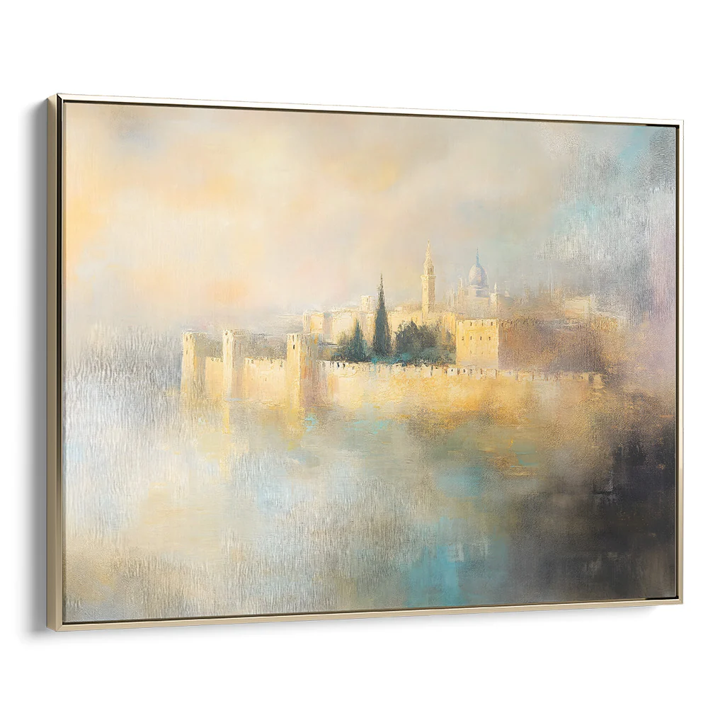 Jerusalem Eternal �C Impressionist Contemporary Jewish Art