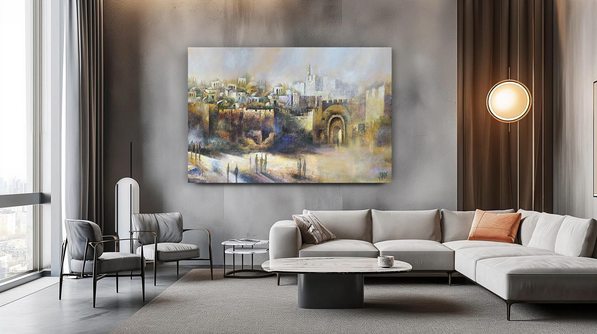 Eden - Jerusalem Landscape by Yossi Biton