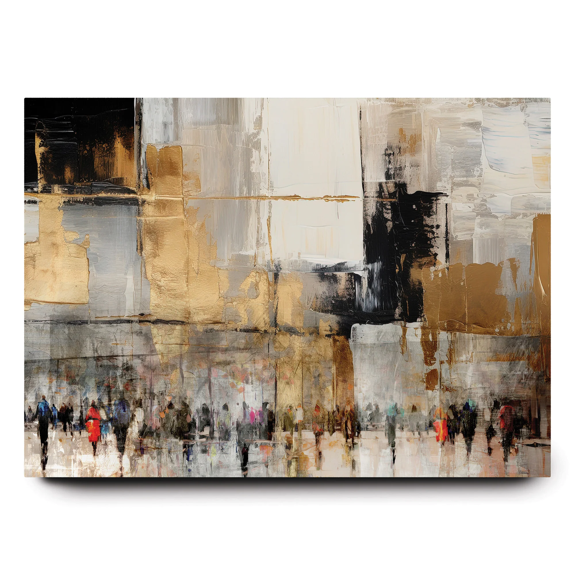 Western Wall - Abstract Jewish Art by Avigdor Ben-Ari