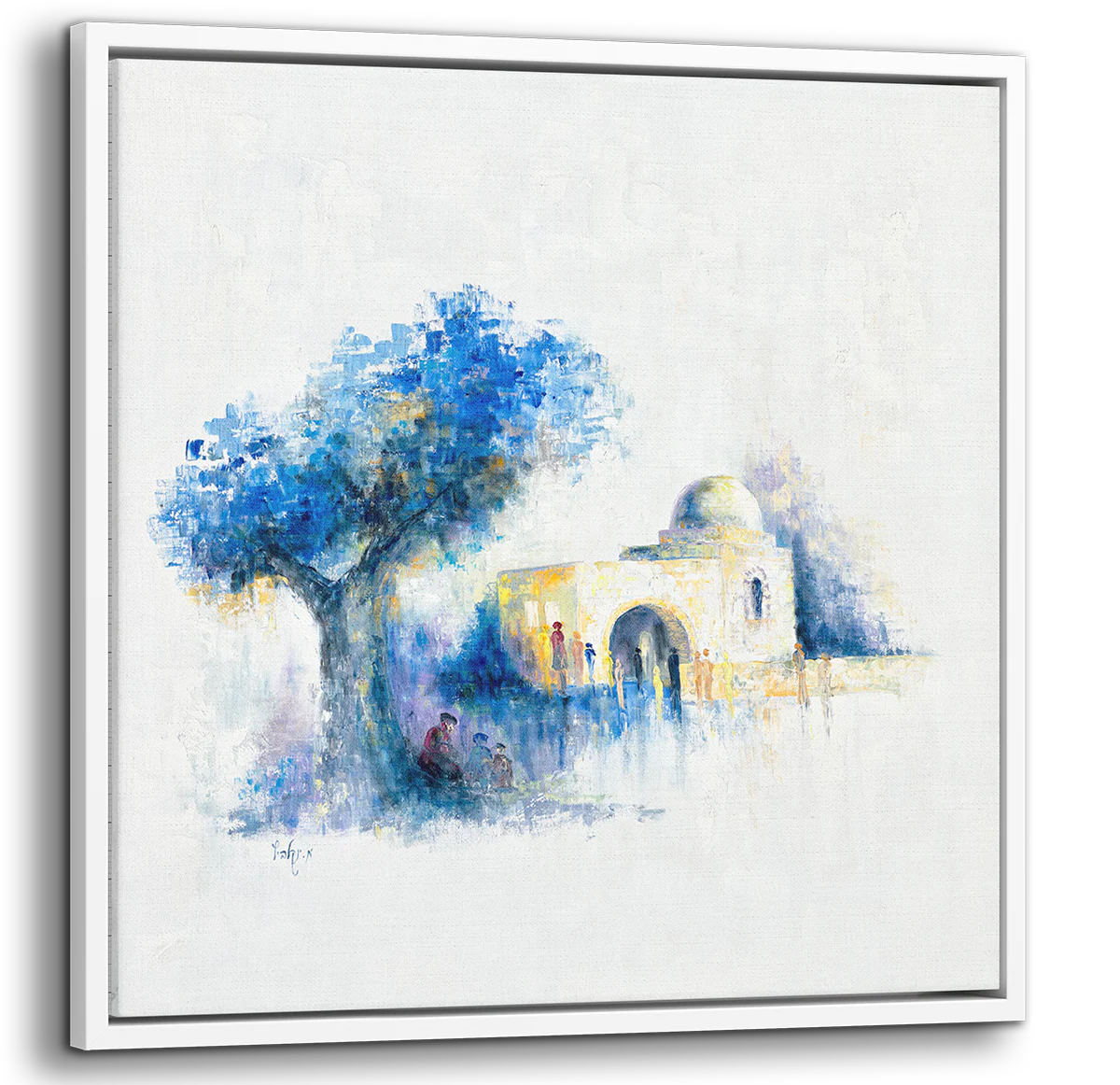 Abstract Rachel's Tomb Art - 35x35