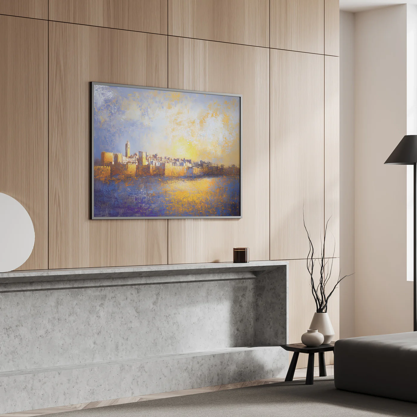 Jerusalem of Gold �C Abstract Contemporary Jewish Art