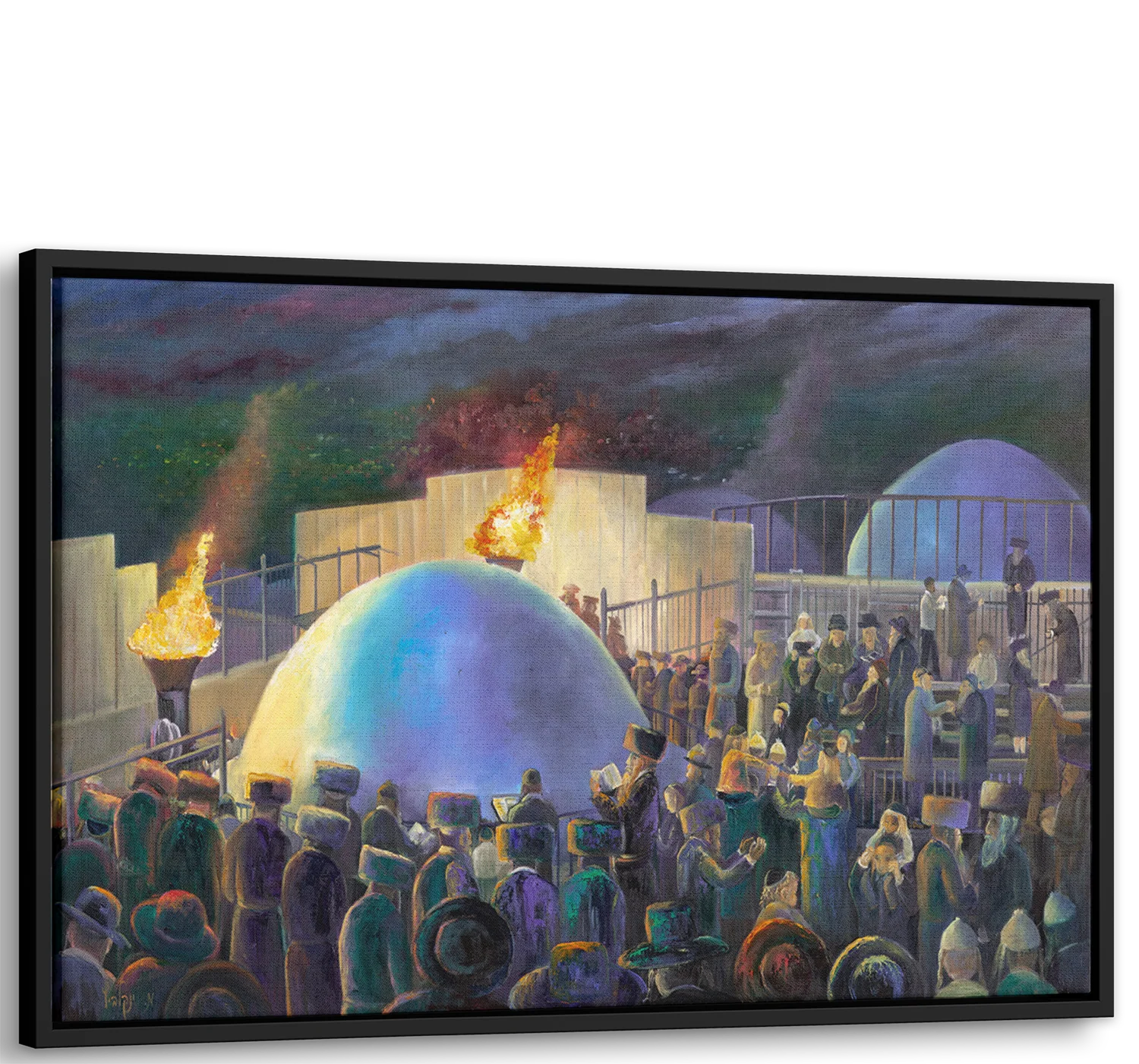 Mount Meron Dance - 40x24