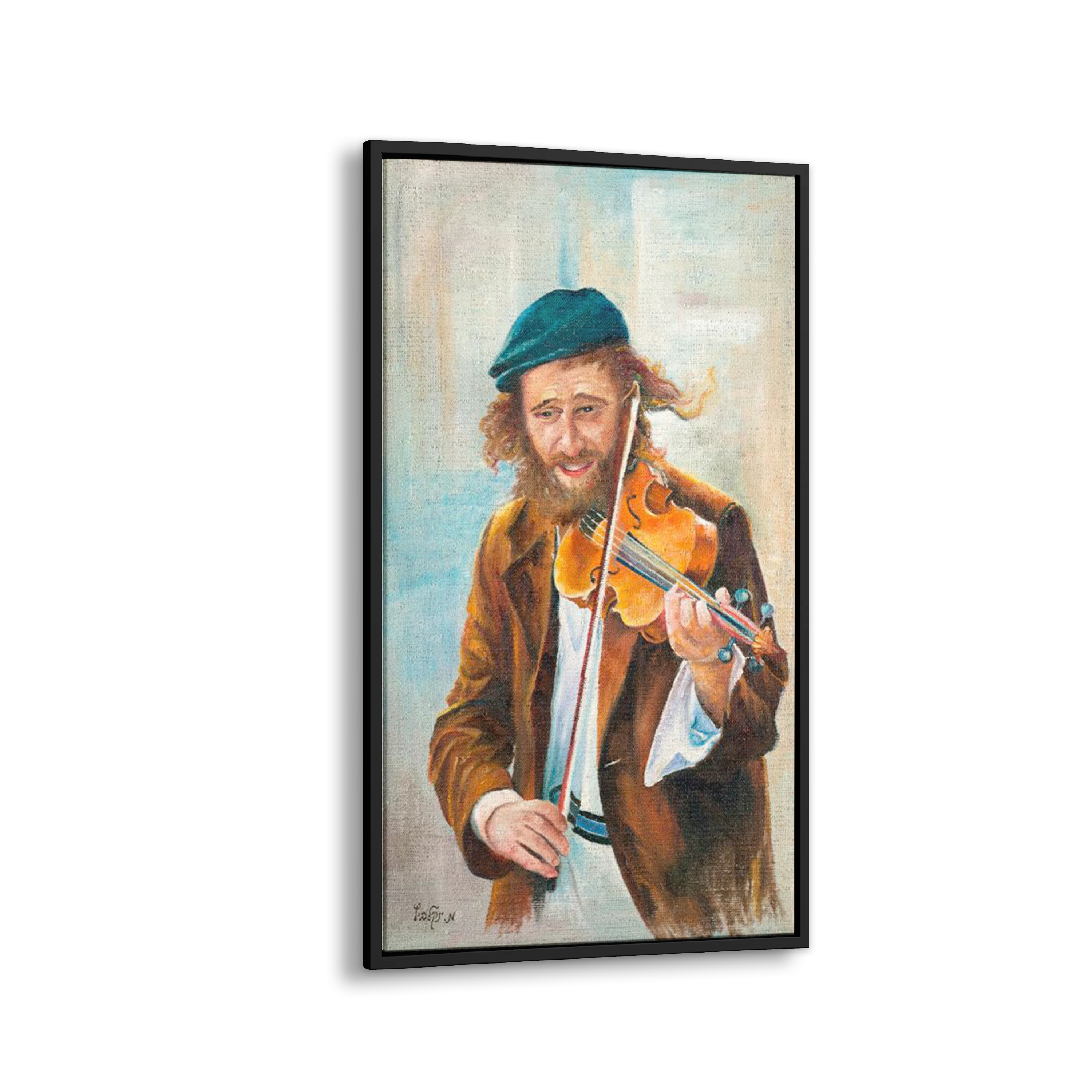 Jewish Violinist Art - 31x18